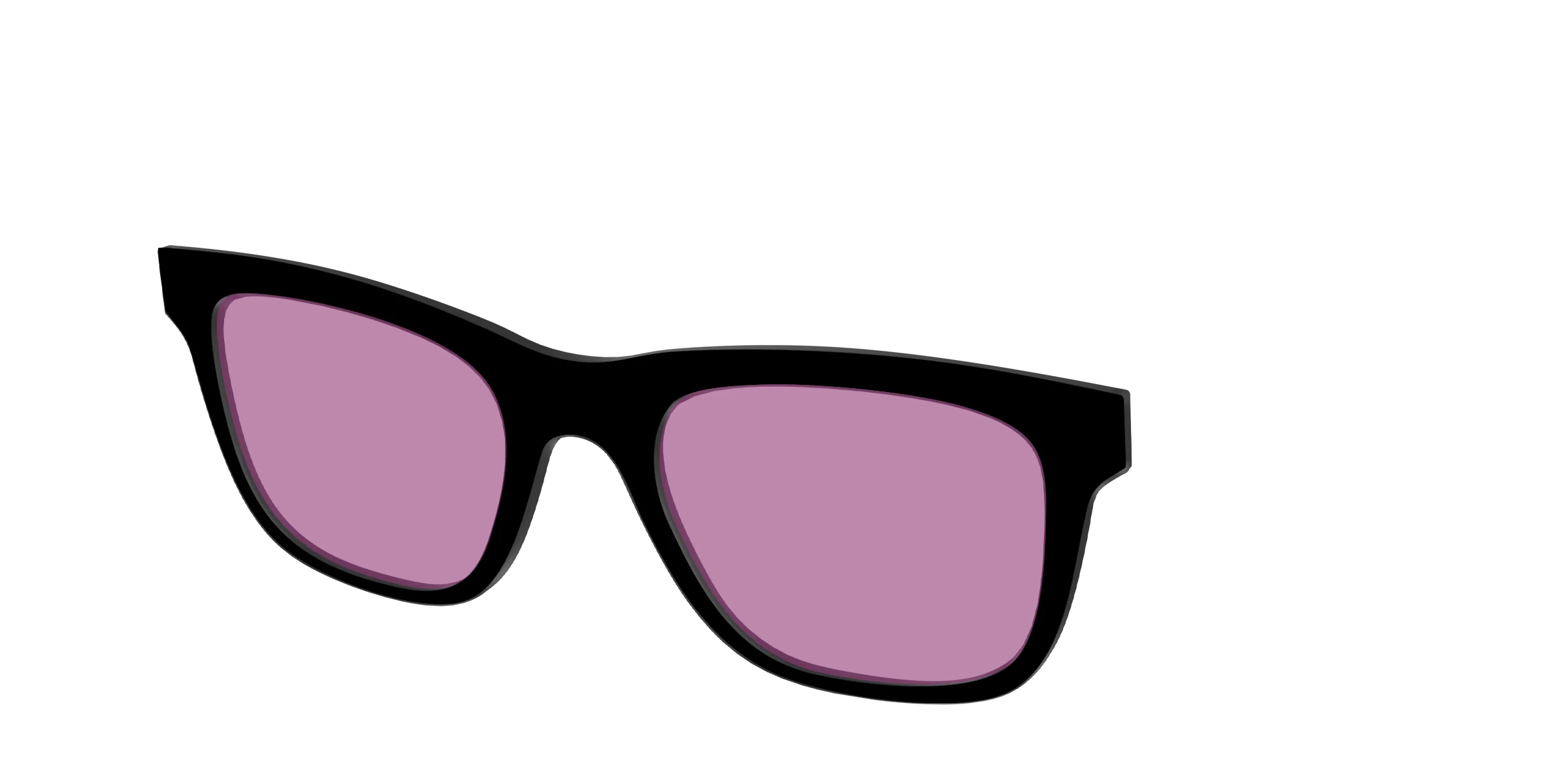The Black with Pink Racquet Sport Lens - Image 28