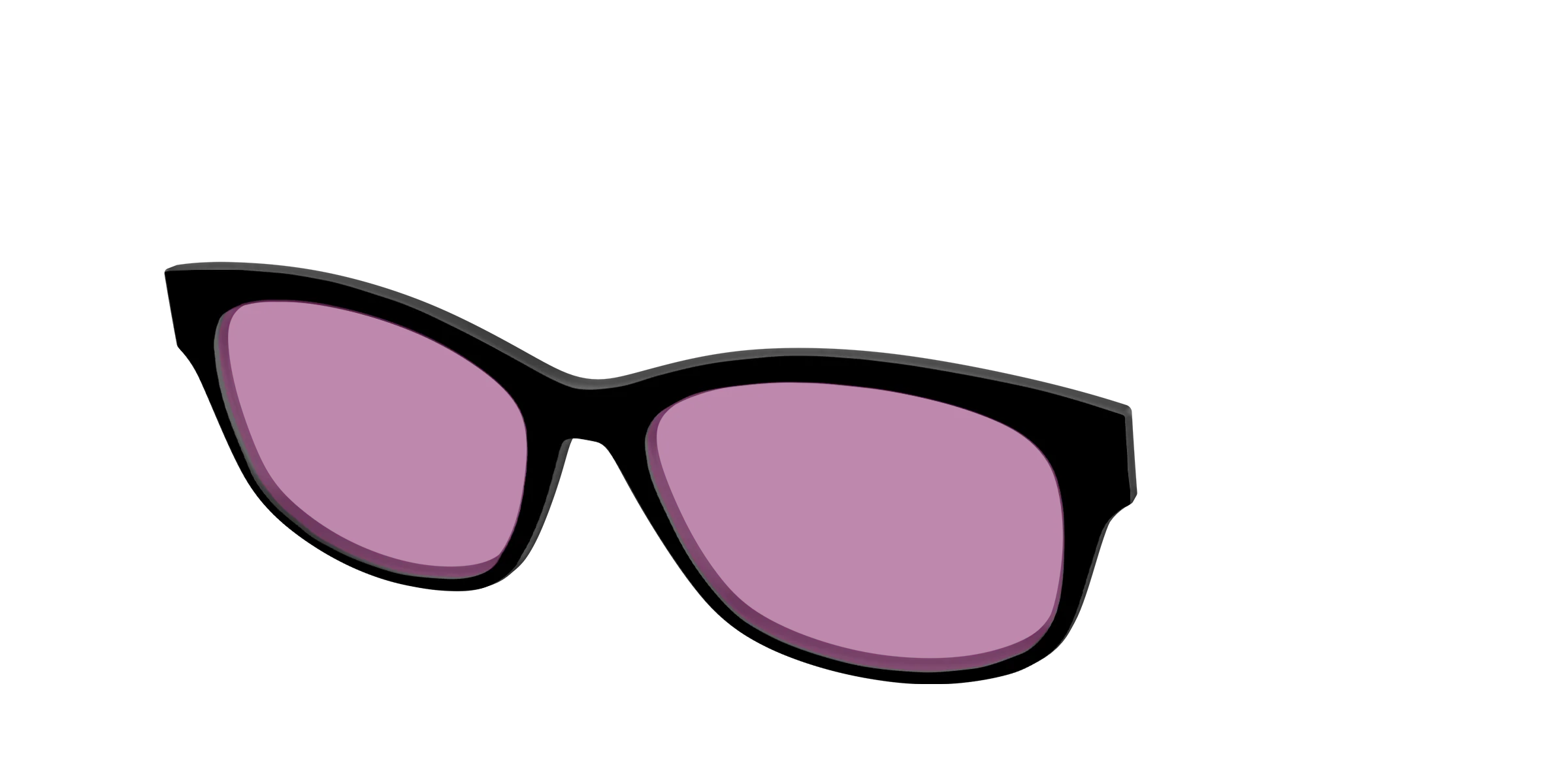 The Black with Pink Racquet Sport Lens - Image 40