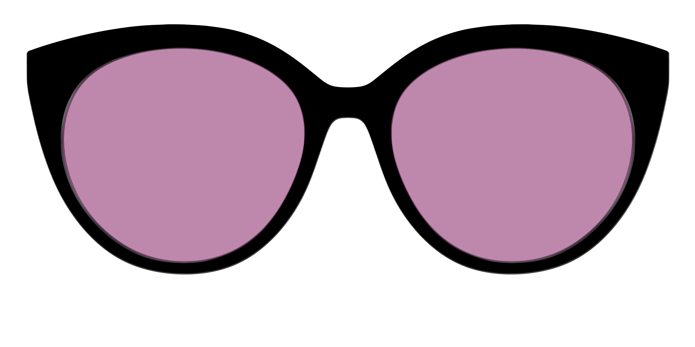 The Black with Pink Racquet Sport Lens - Image 43