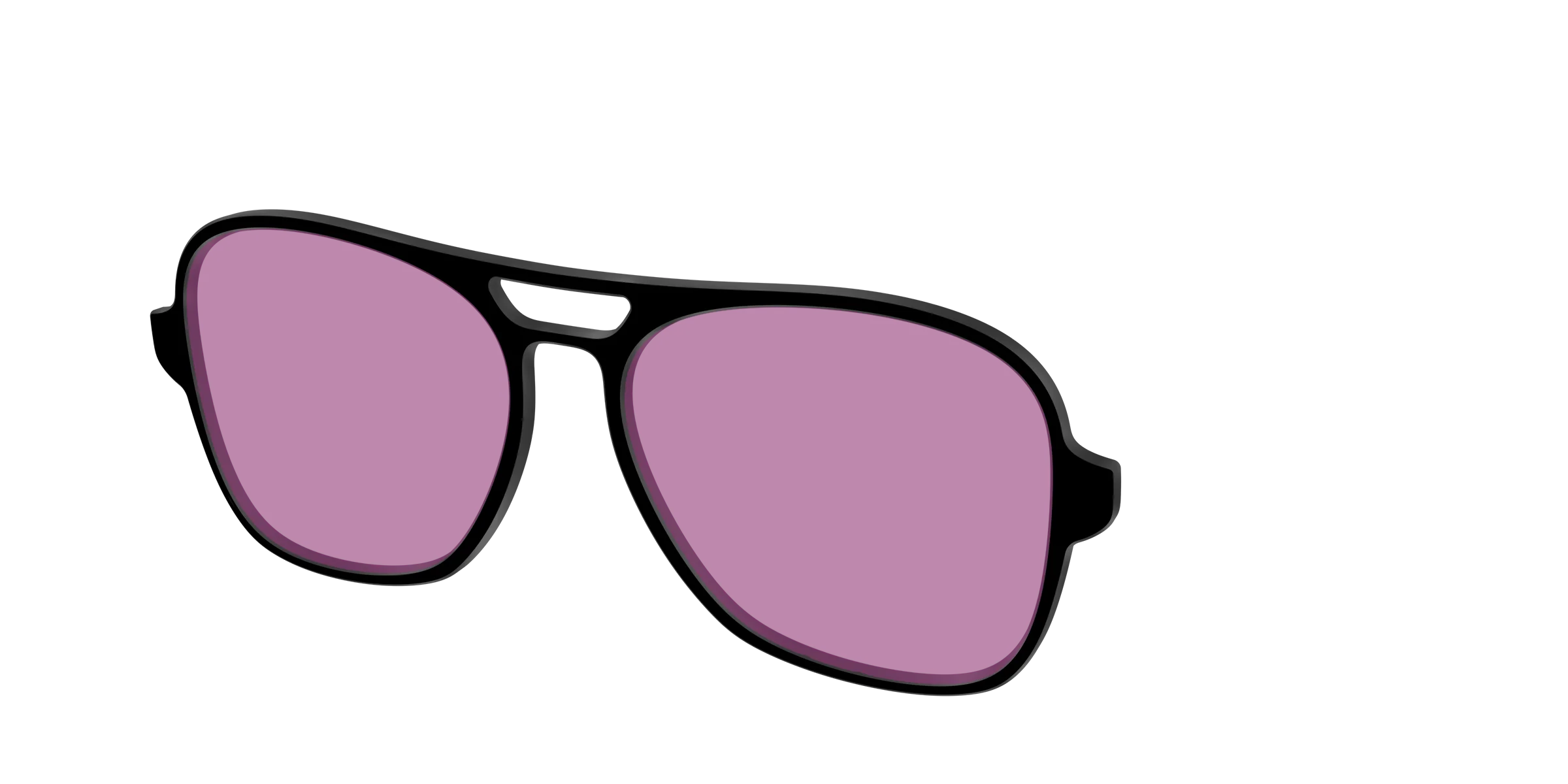 The Black with Pink Racquet Sport Lens - Image 52