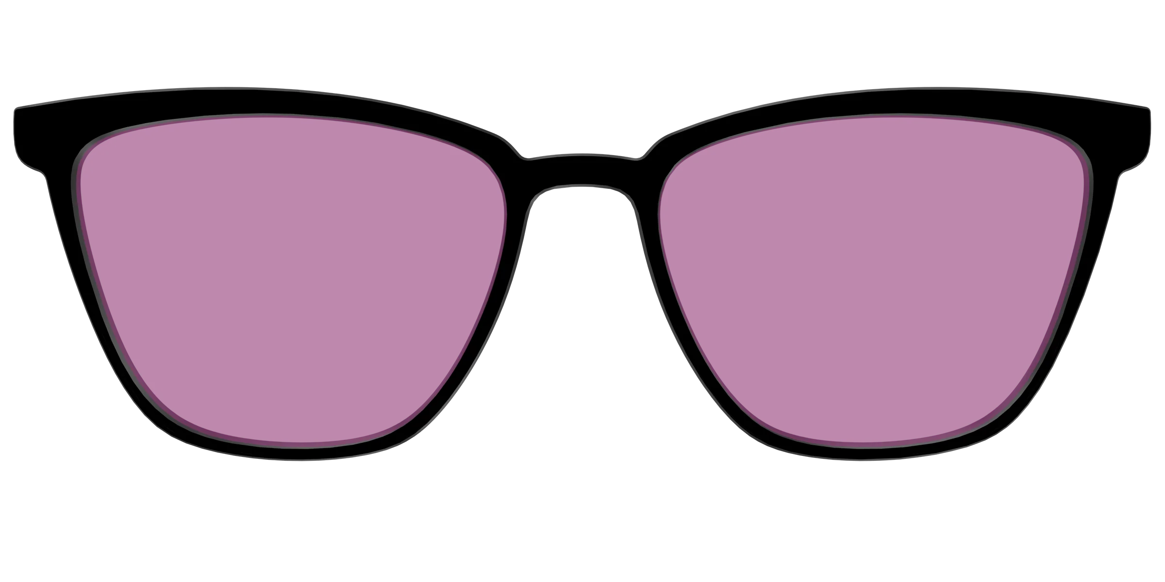 The Black with Pink Racquet Sport Lens - Image 57