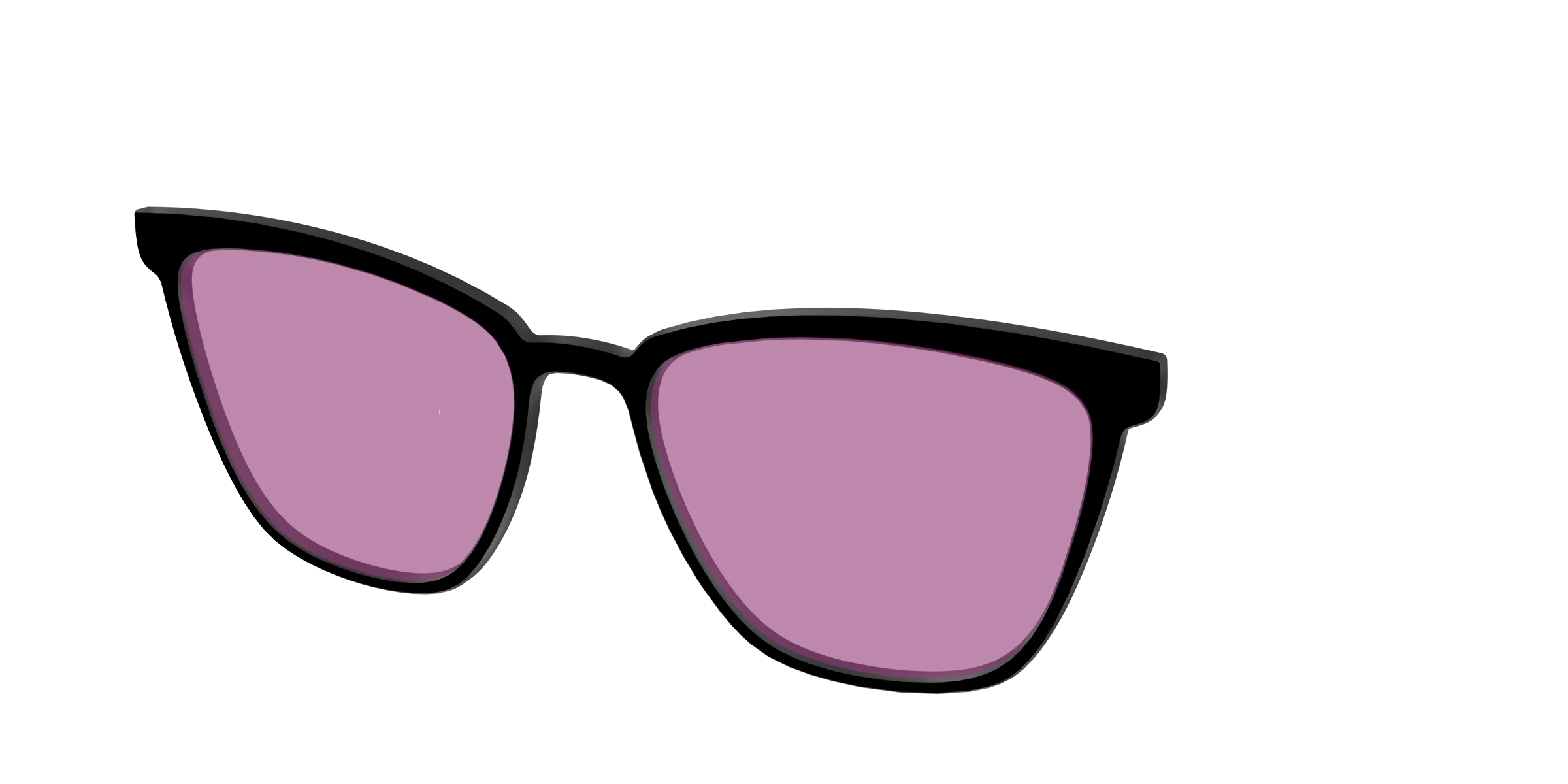 The Black with Pink Racquet Sport Lens - Image 58