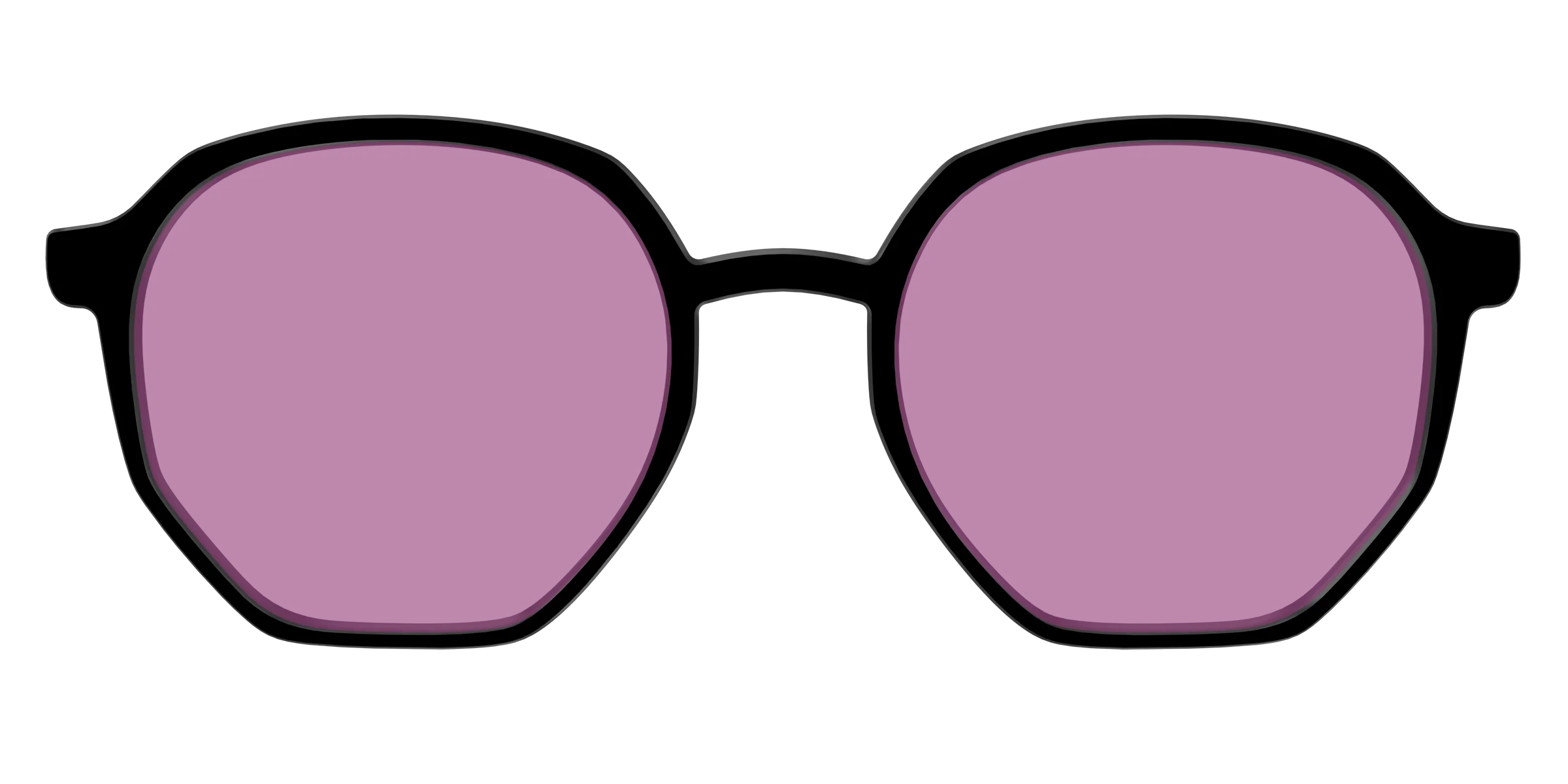 The Black with Pink Racquet Sport Lens - Image 59