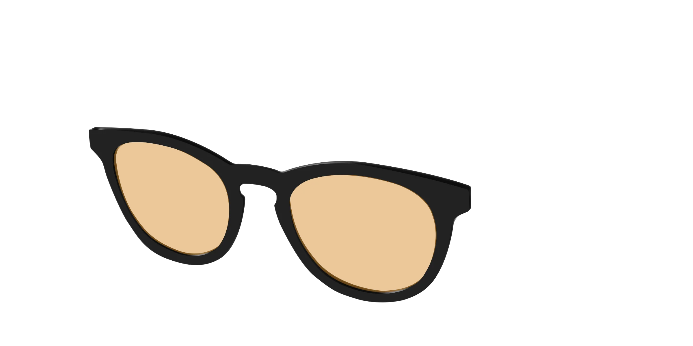 The Black With Umber Brown Lens - Image 4