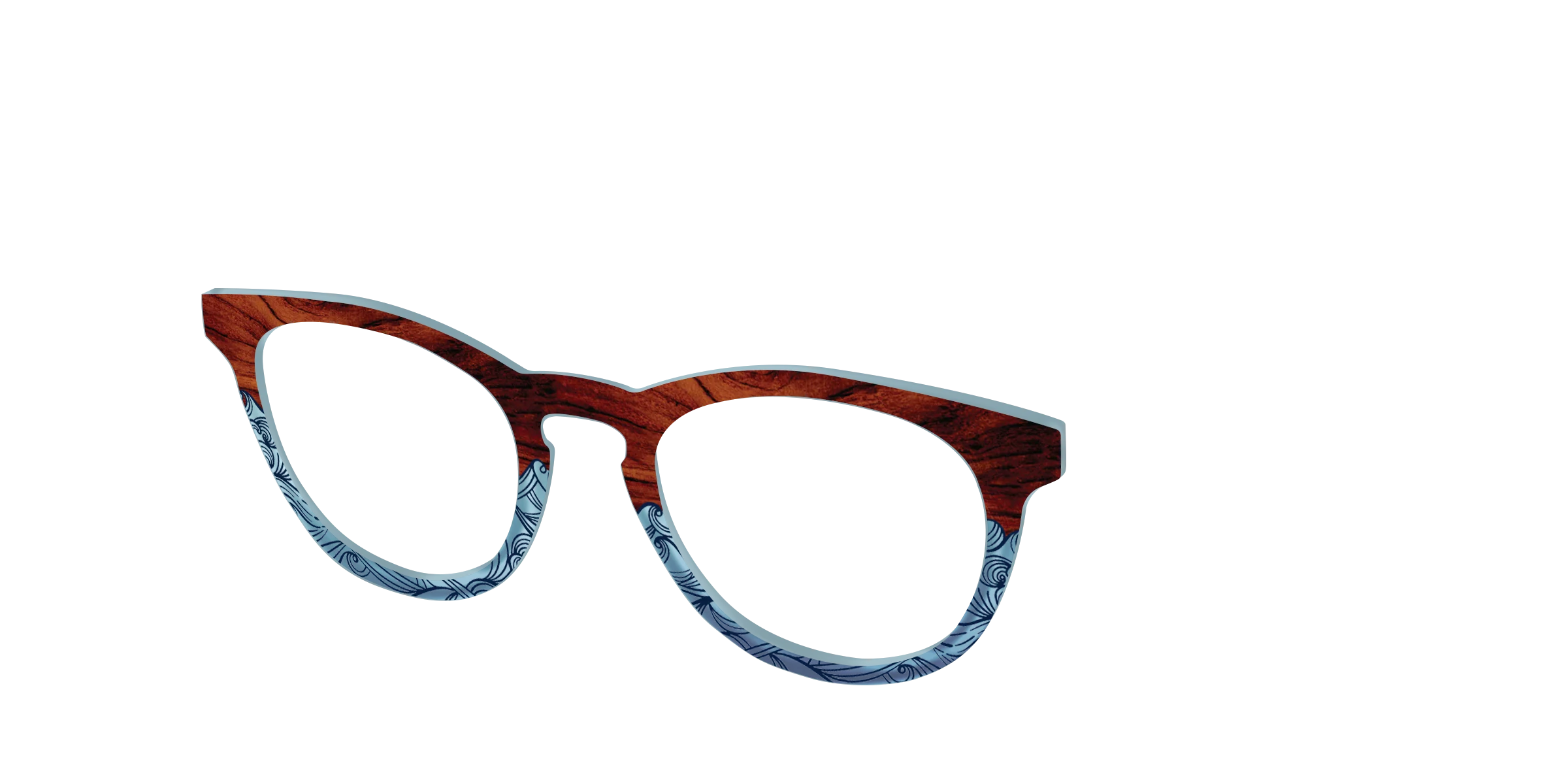 The Blue Wood Waves Crystal - Image 4