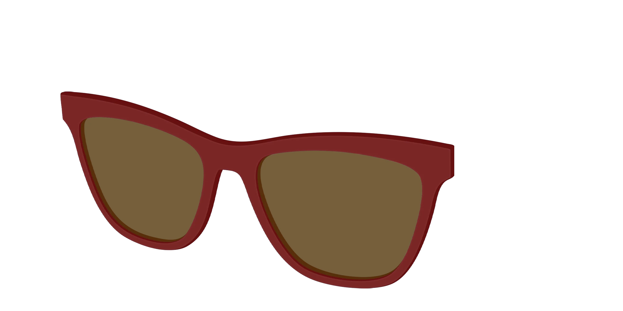 The Polarized Burgundy Sun Top - Image 30