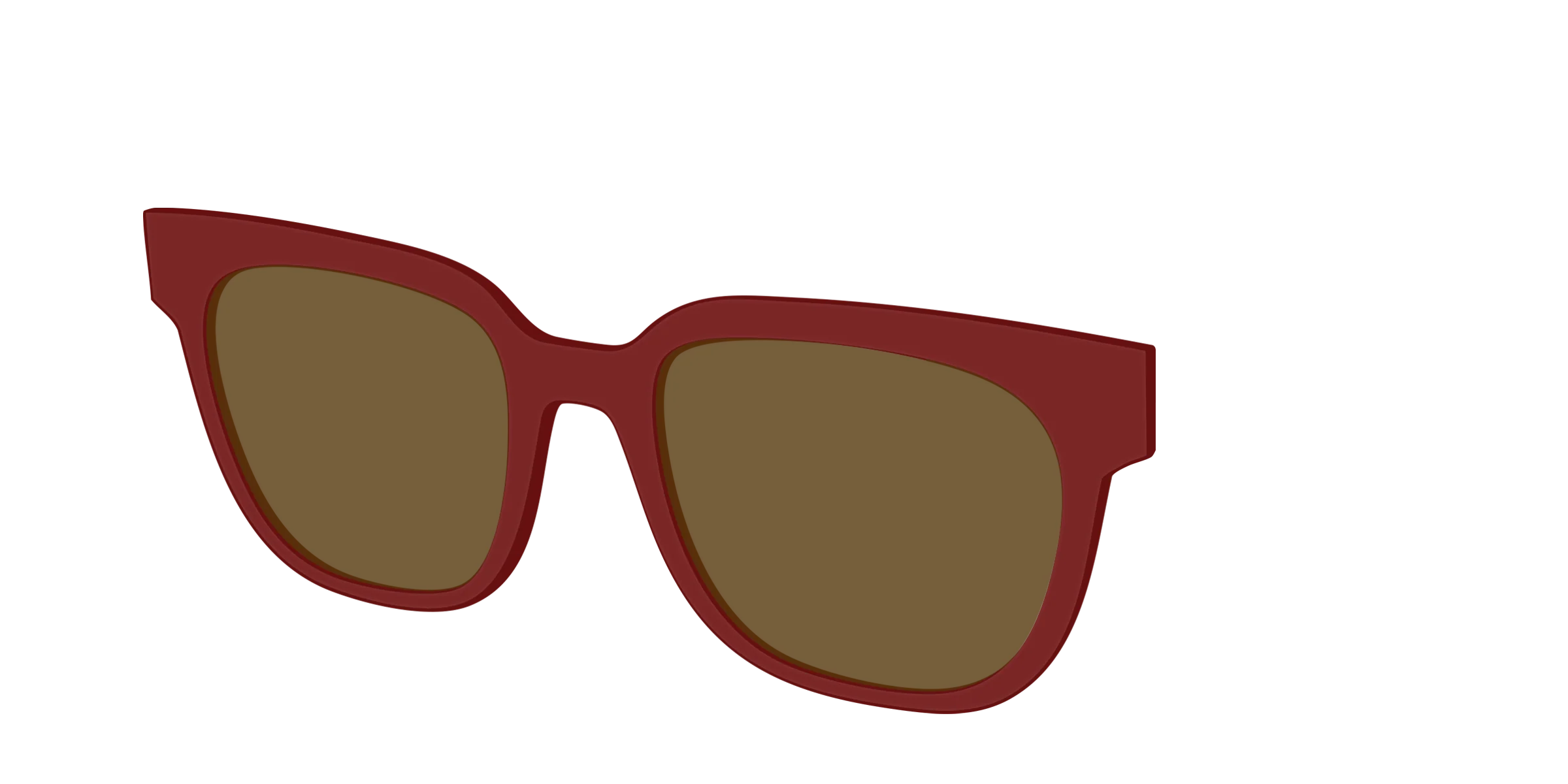 The Polarized Burgundy Sun Top - Image 32
