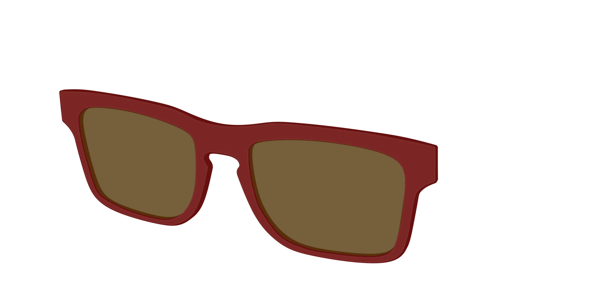 The Polarized Burgundy Sun Top - Image 36