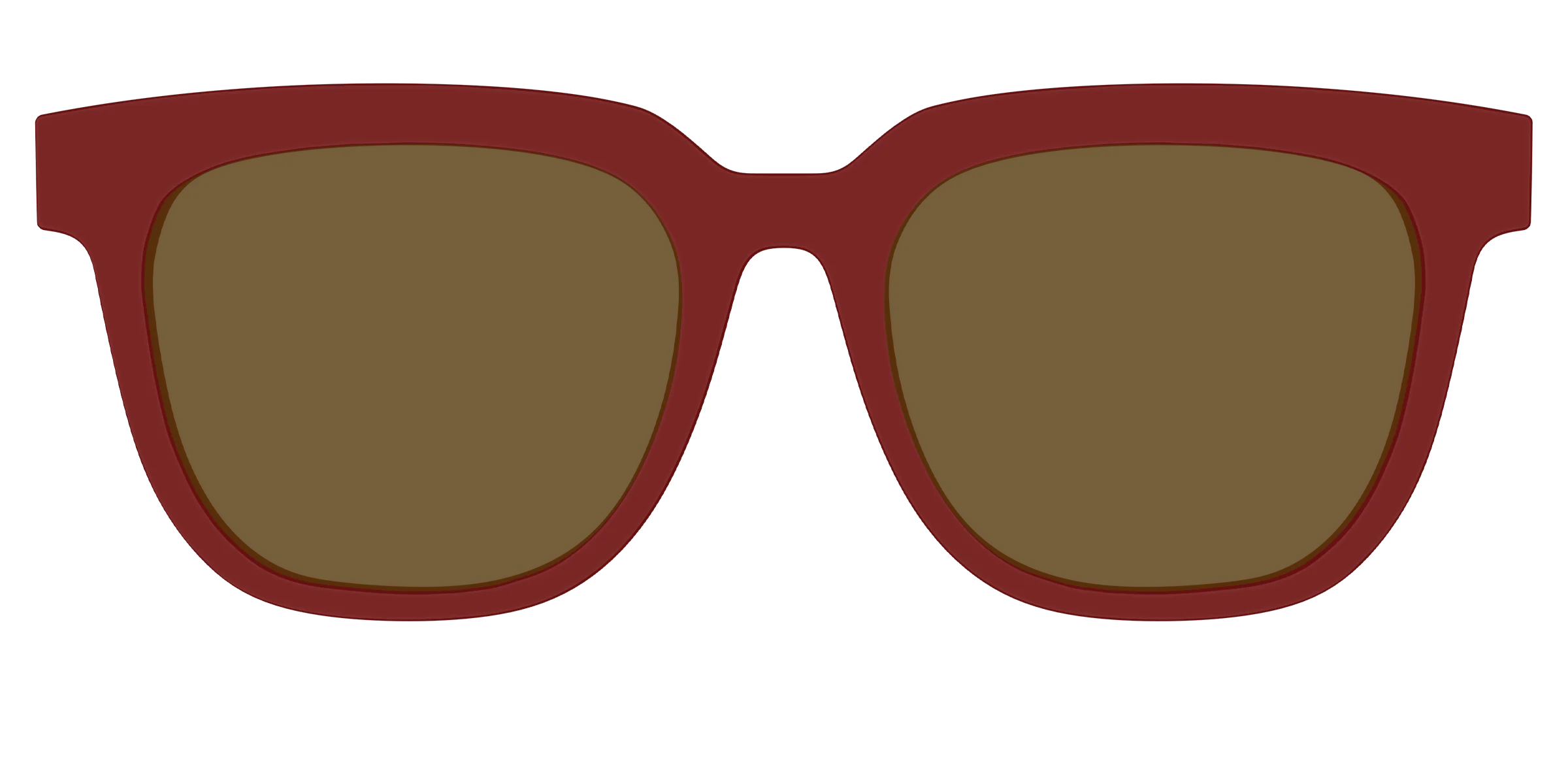 The Polarized Burgundy Sun Top - Image 37