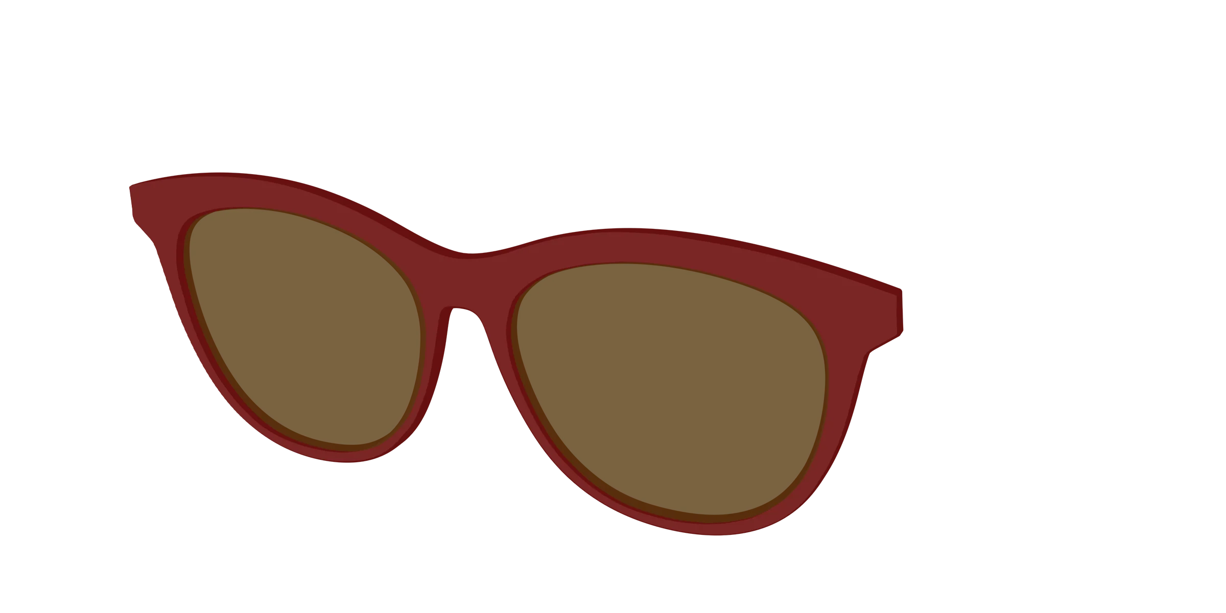 The Polarized Burgundy Sun Top - Image 42
