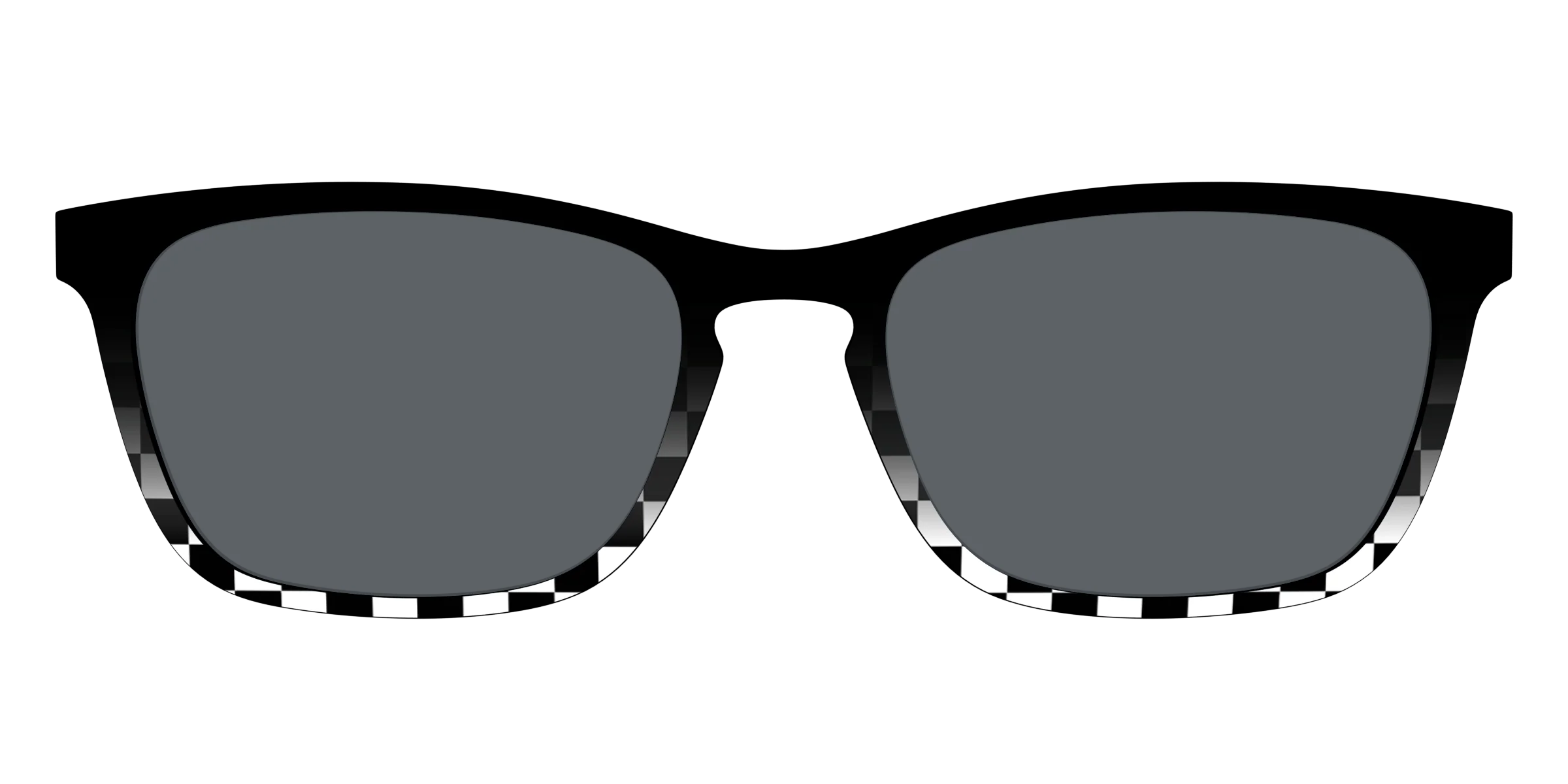 The Polarized Checkerboard Fade Sun Top - Image 13