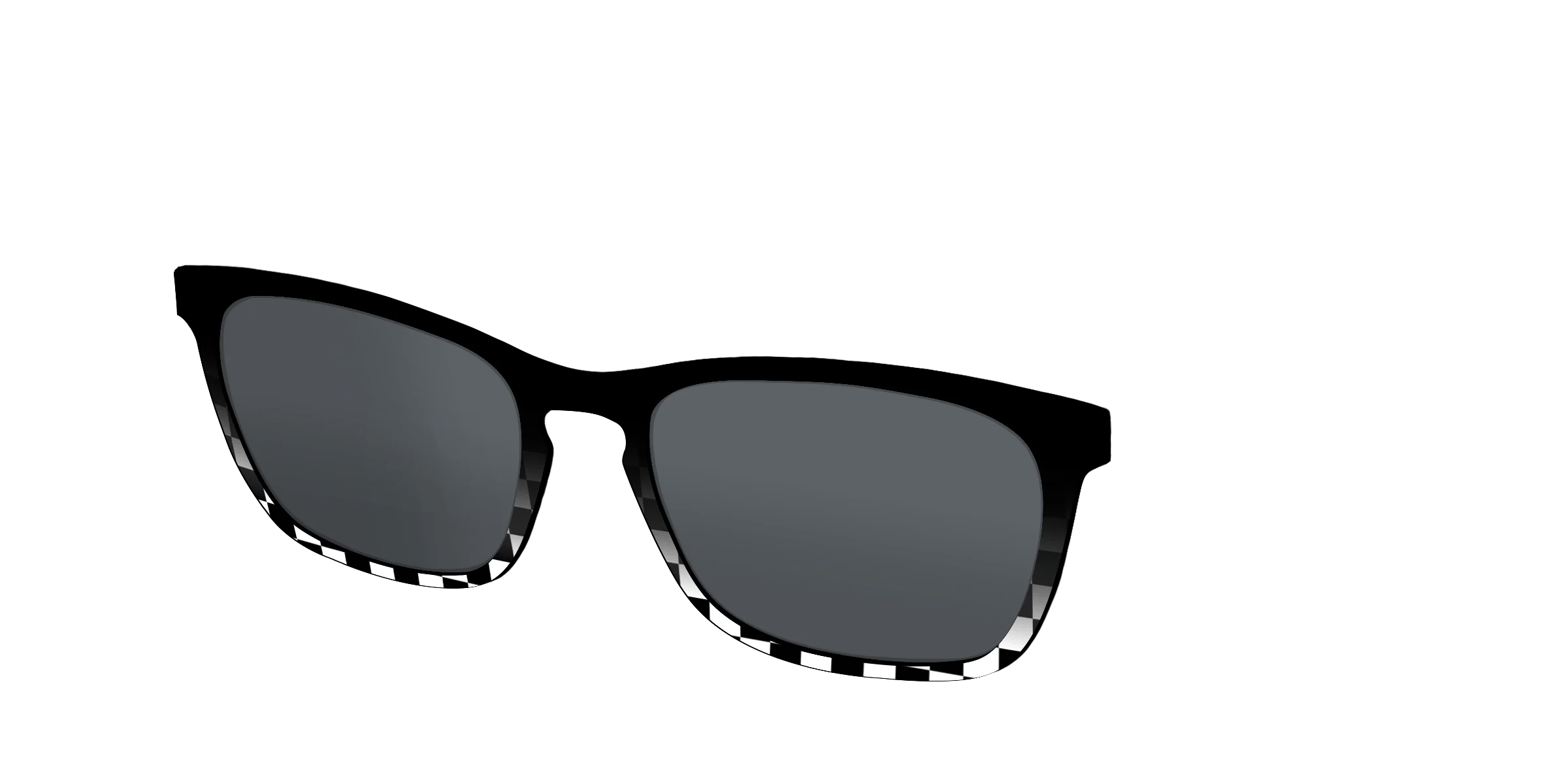 The Polarized Checkerboard Fade Sun Top - Image 14