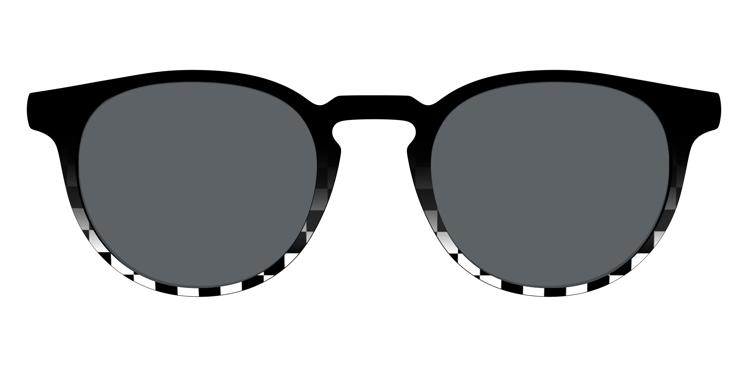 The Polarized Checkerboard Fade Sun Top - Image 19