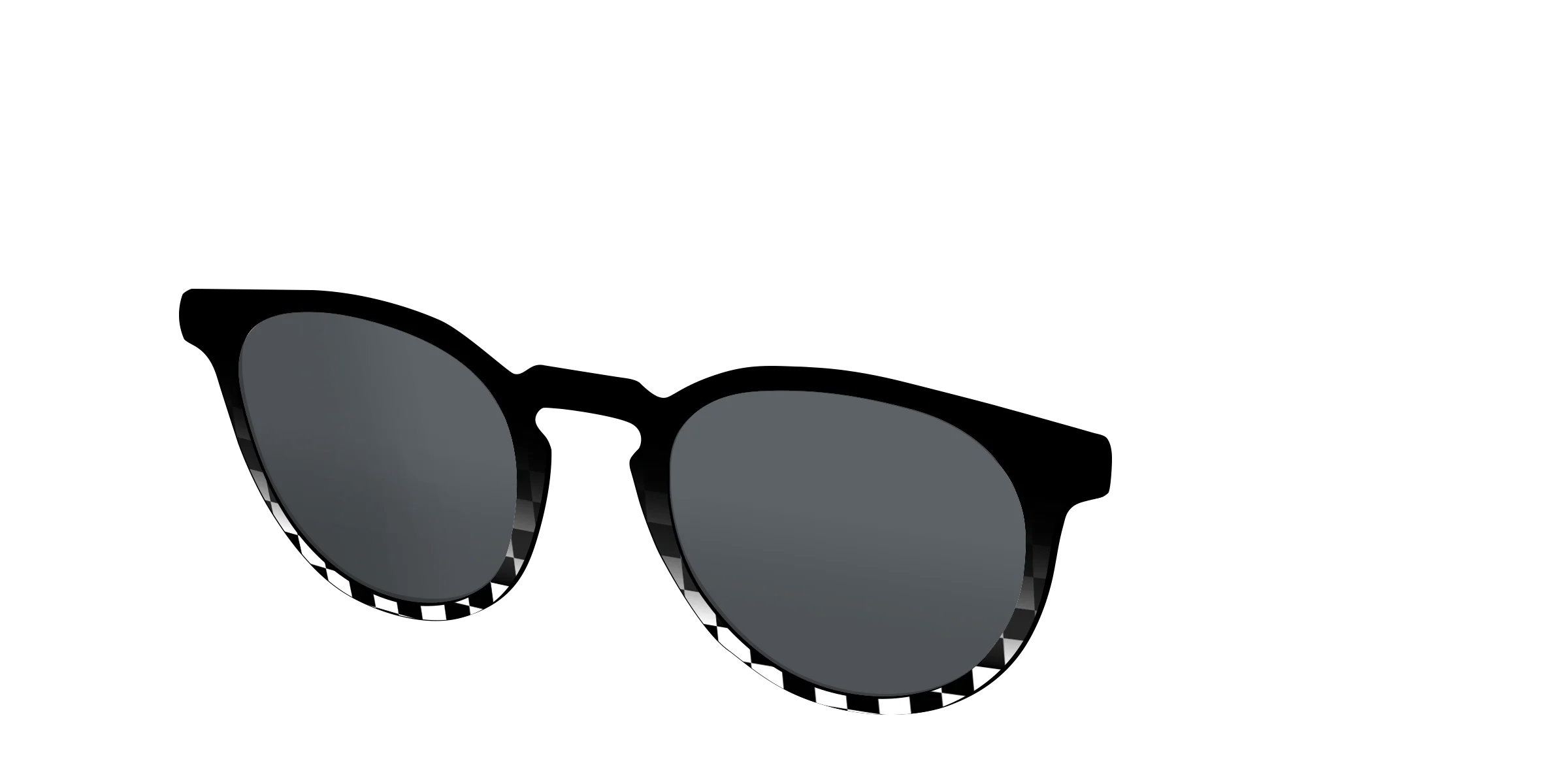 The Polarized Checkerboard Fade Sun Top - Image 20