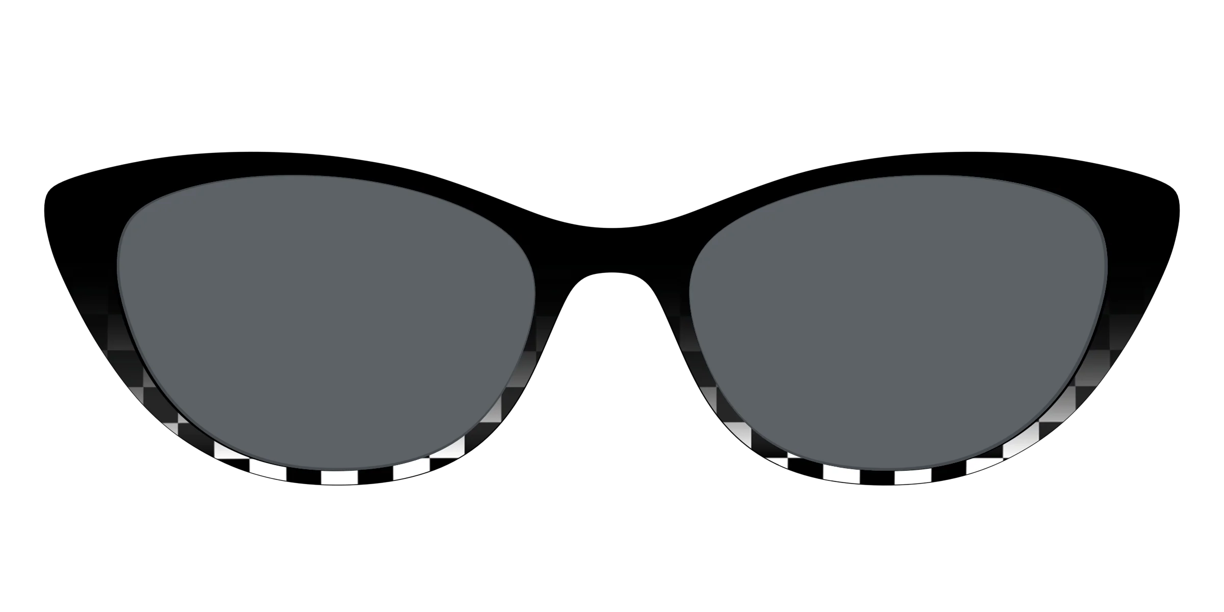 The Polarized Checkerboard Fade Sun Top - Image 23
