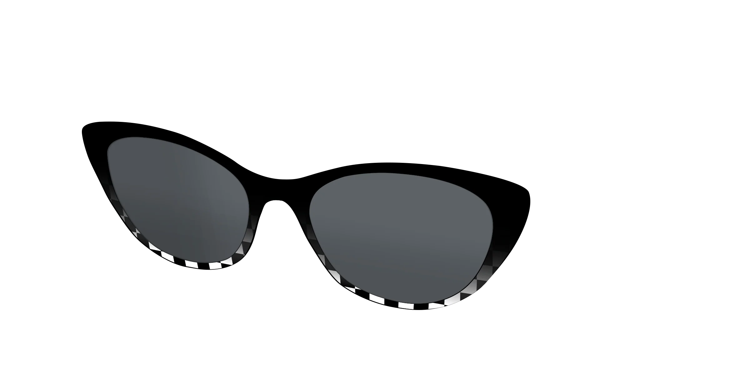 The Polarized Checkerboard Fade Sun Top - Image 24