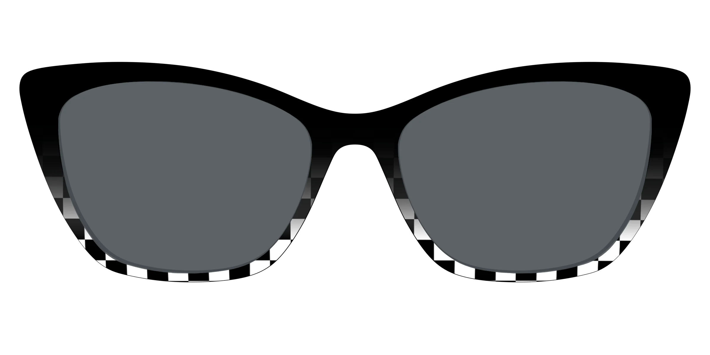 The Polarized Checkerboard Fade Sun Top - Image 25