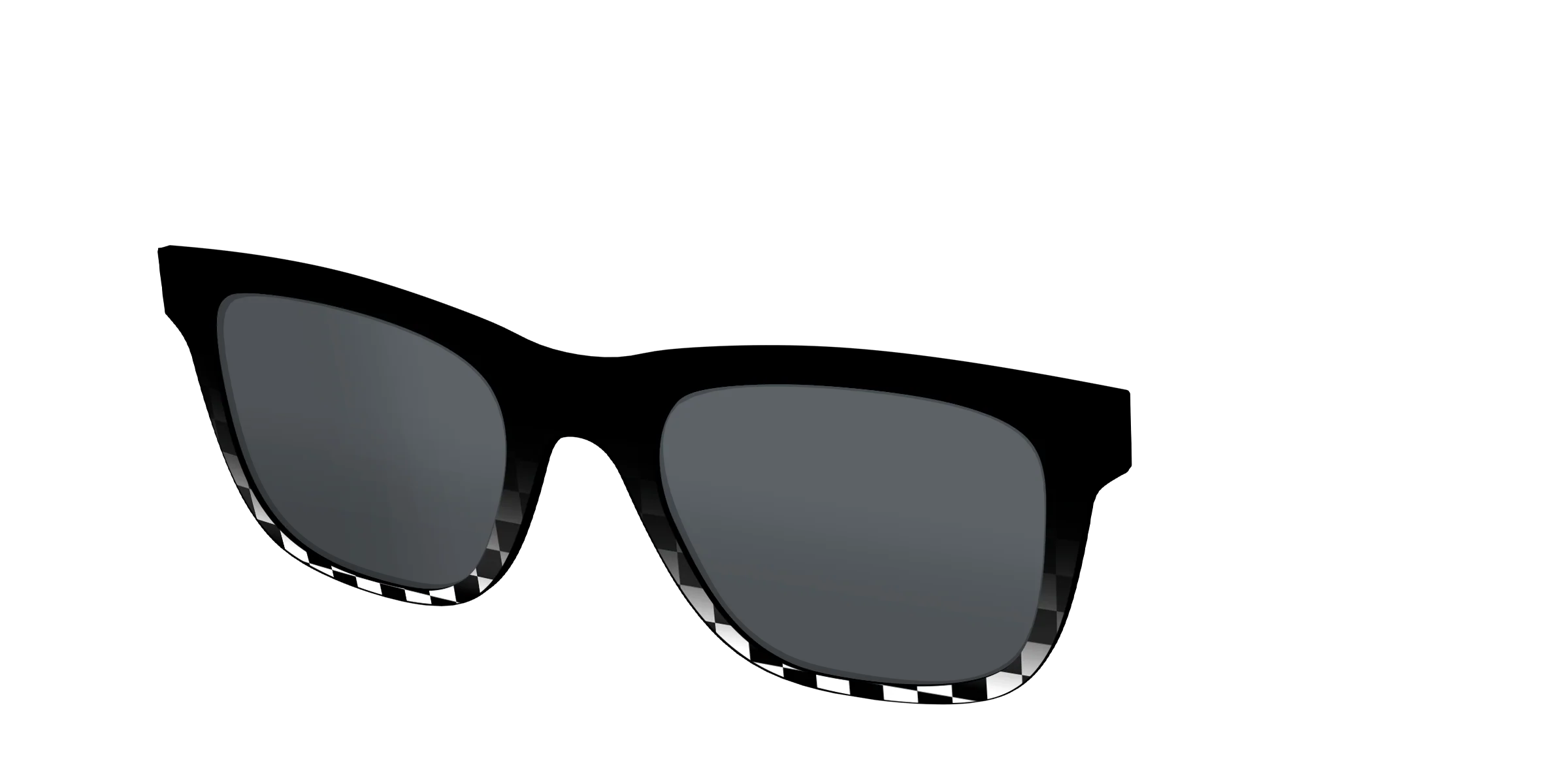 The Polarized Checkerboard Fade Sun Top - Image 28