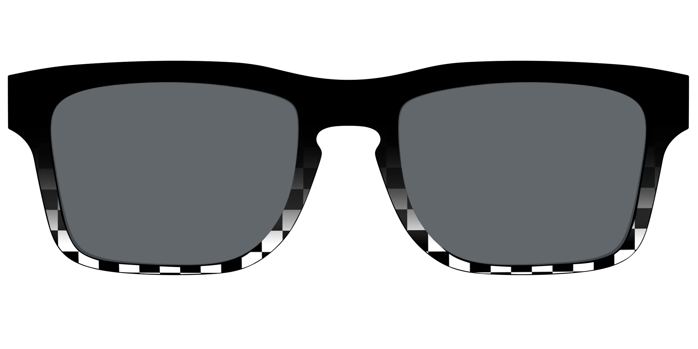 The Polarized Checkerboard Fade Sun Top - Image 35
