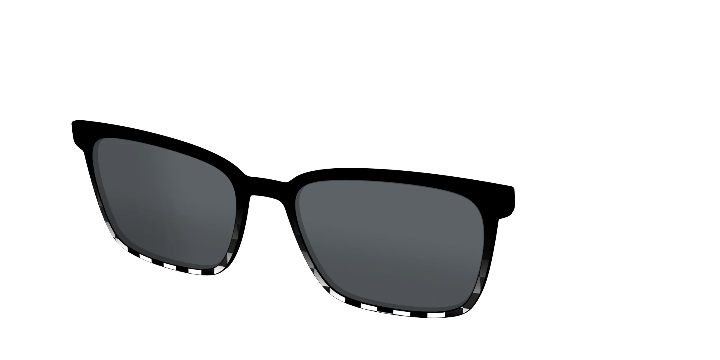 The Polarized Checkerboard Fade Sun Top - Image 46