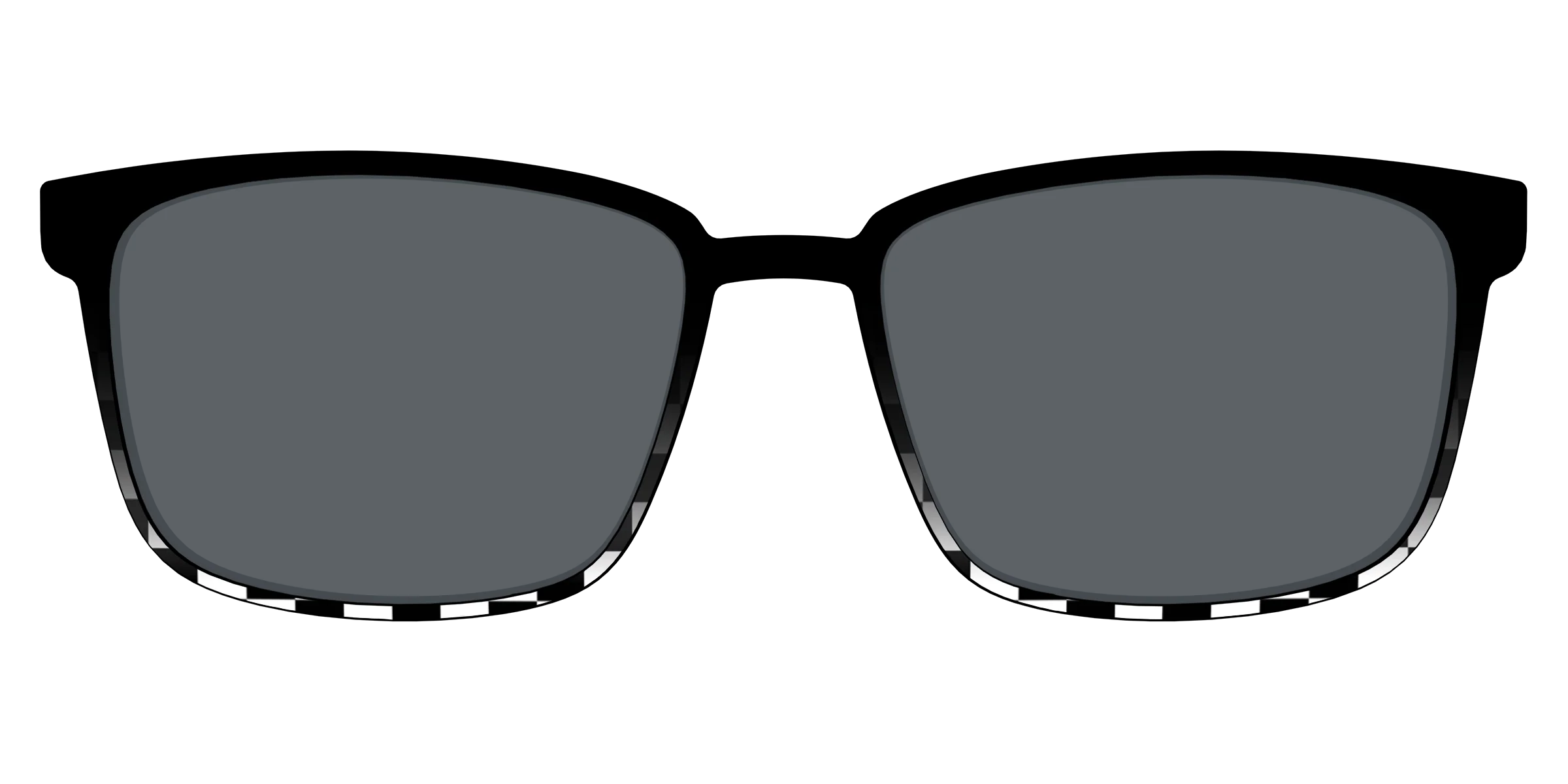 The Polarized Checkerboard Fade Sun Top - Image 49