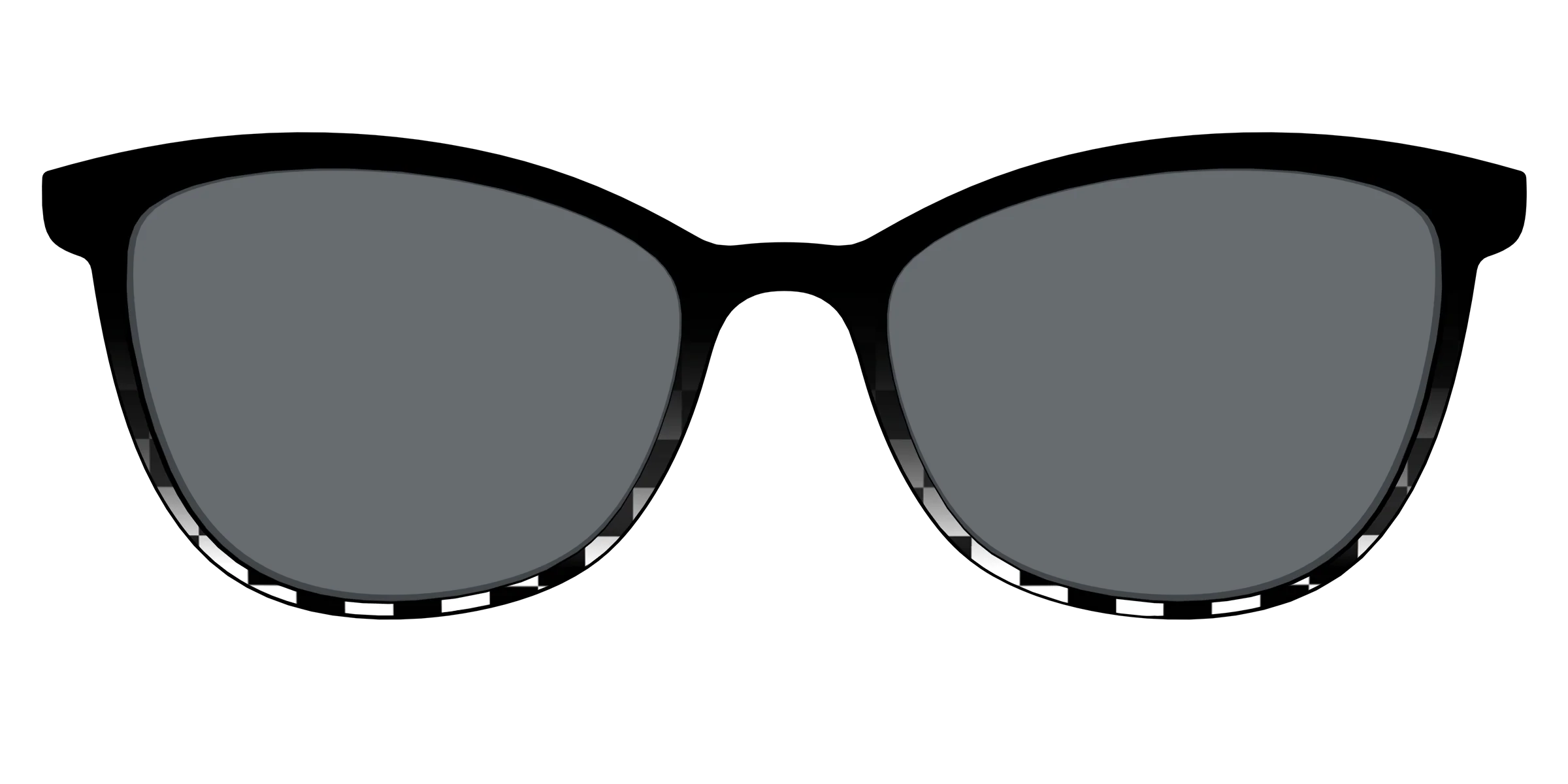 The Polarized Checkerboard Fade Sun Top - Image 53