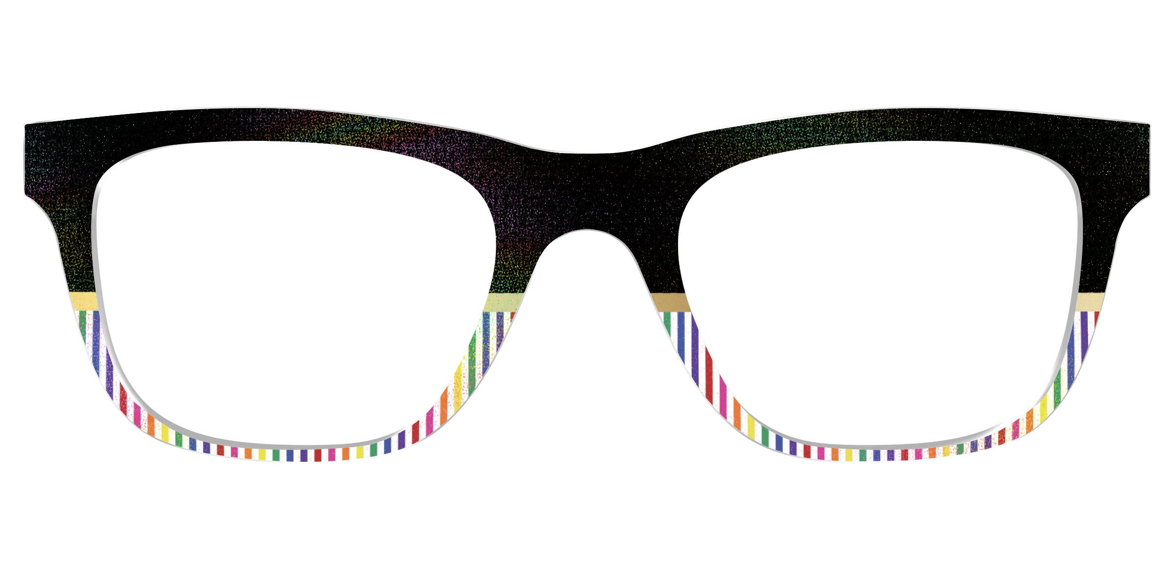The Chic Pride Stripes Crystal with Gold Foil - Image 27