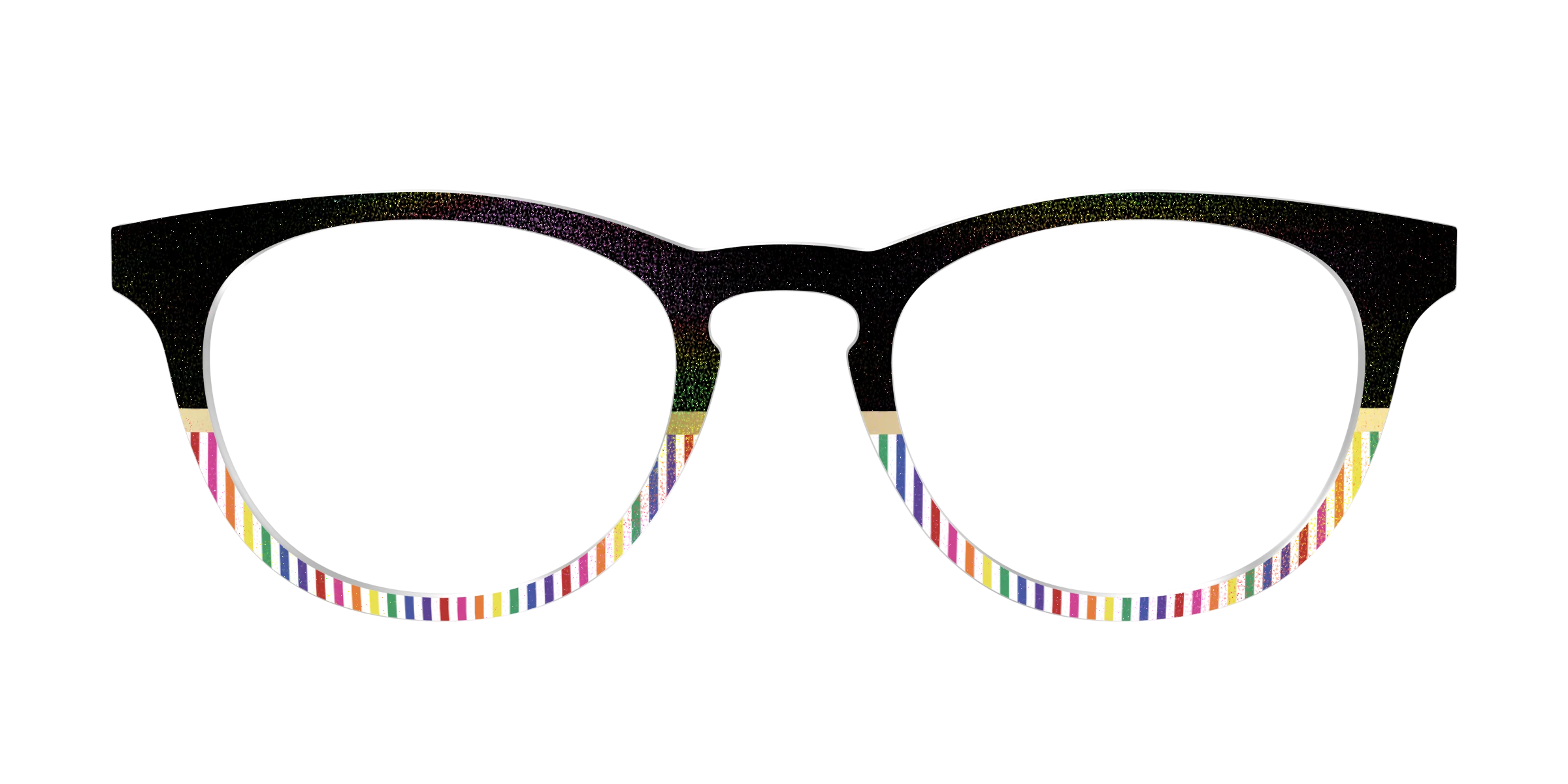 The Chic Pride Stripes Crystal with Gold Foil - Image 3