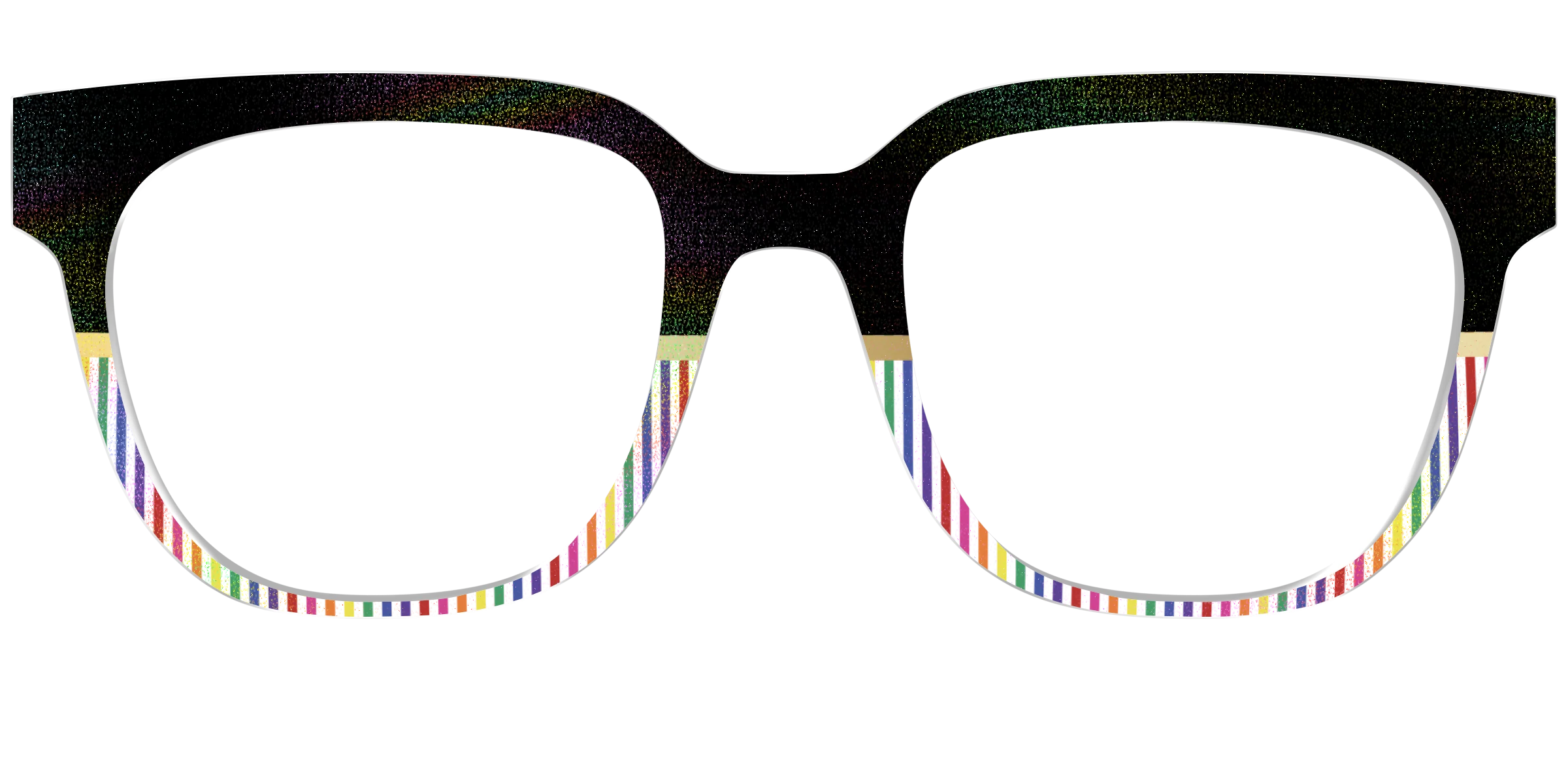 The Chic Pride Stripes Crystal with Gold Foil - Image 31