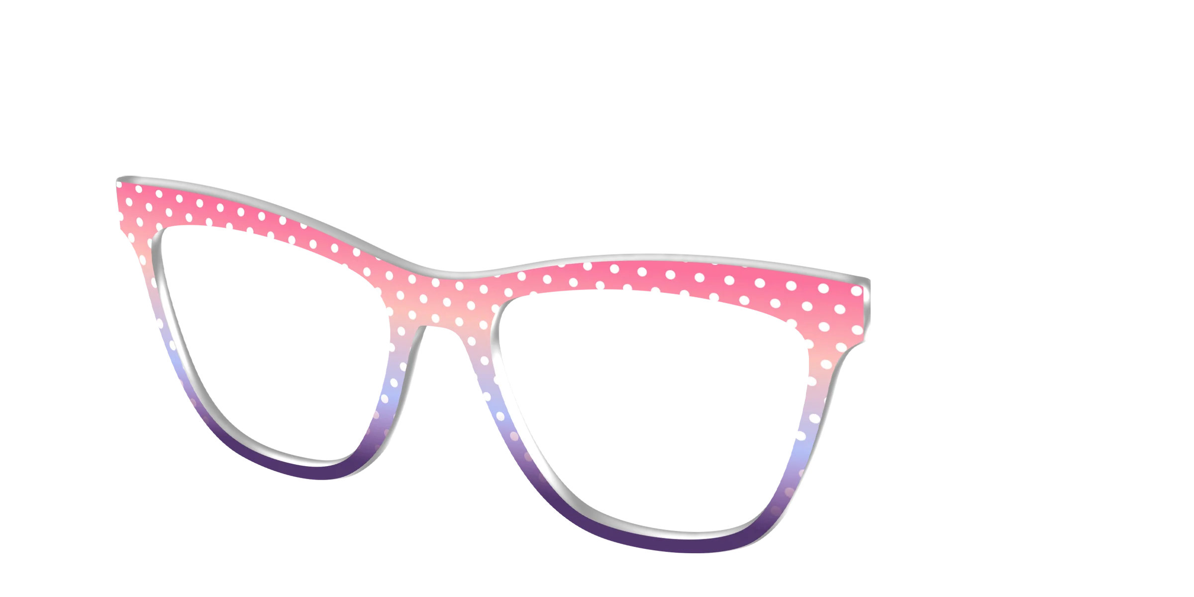 The Coral to Lilac Gradient Polka Dot - Image 30
