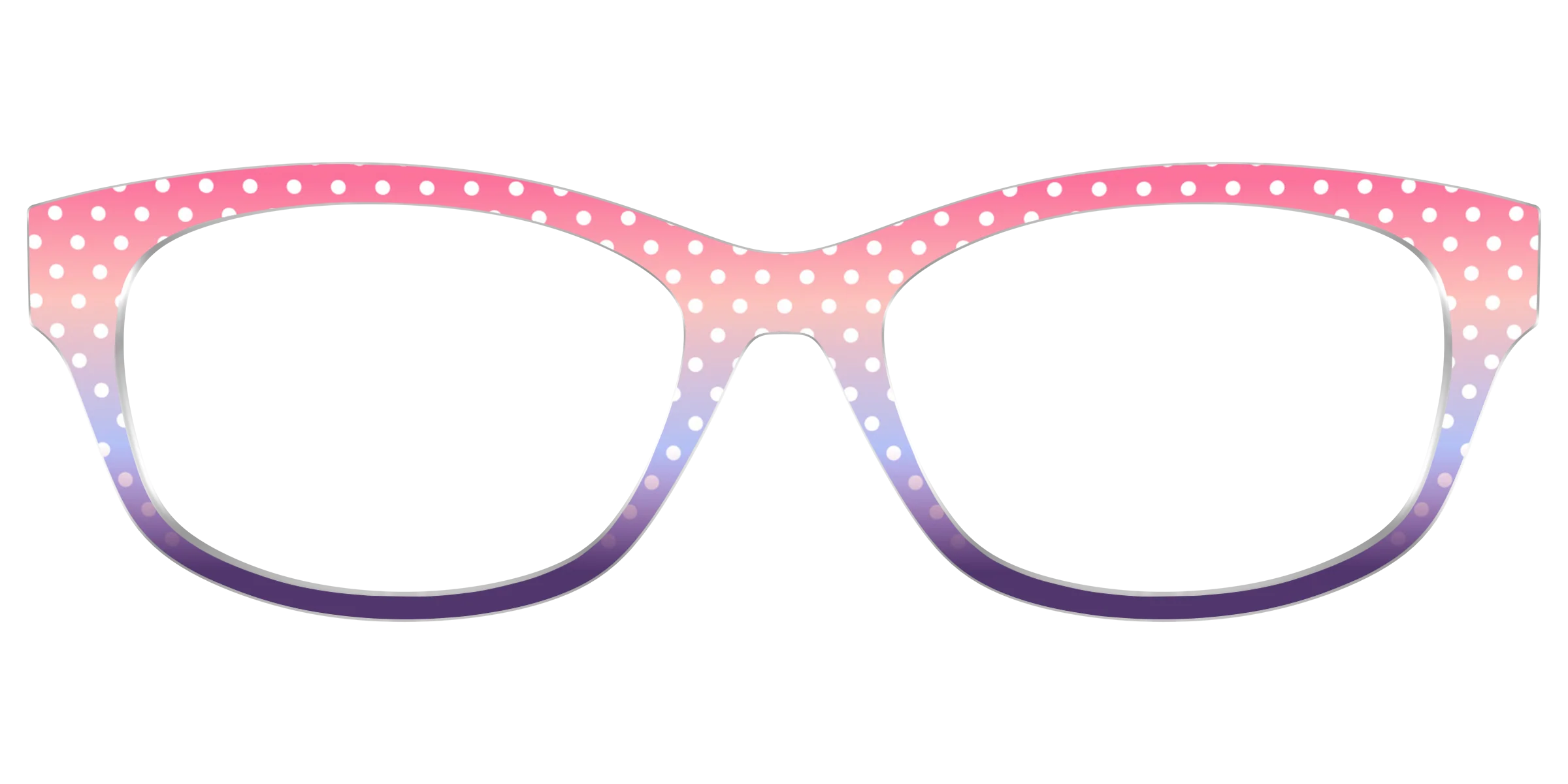 The Coral to Lilac Gradient Polka Dot - Image 39