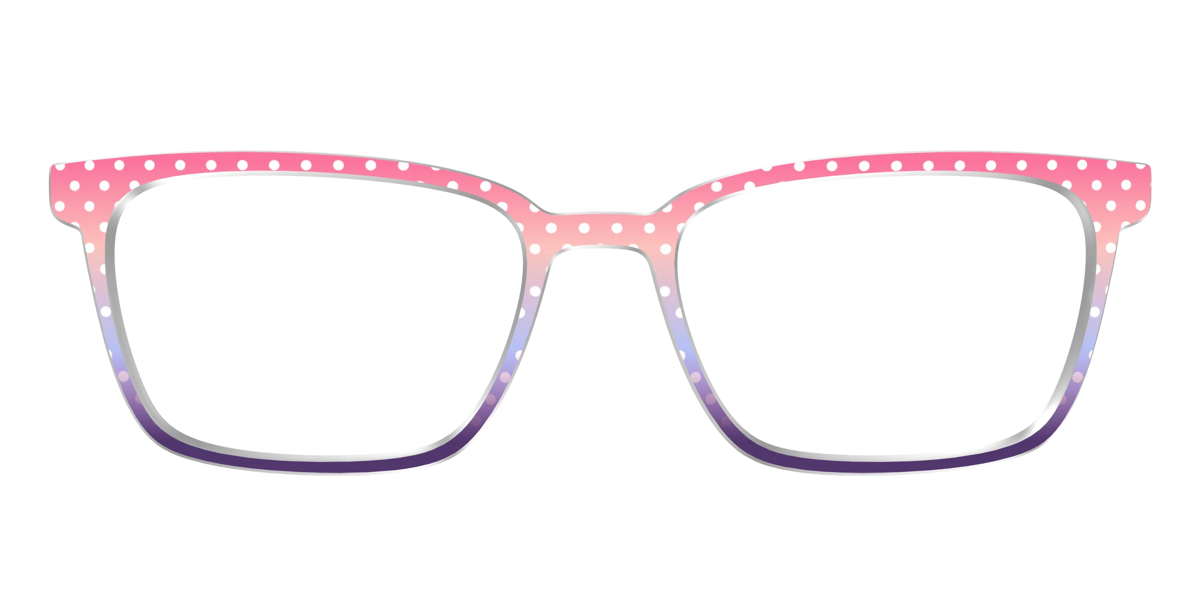 The Coral to Lilac Gradient Polka Dot - Image 45