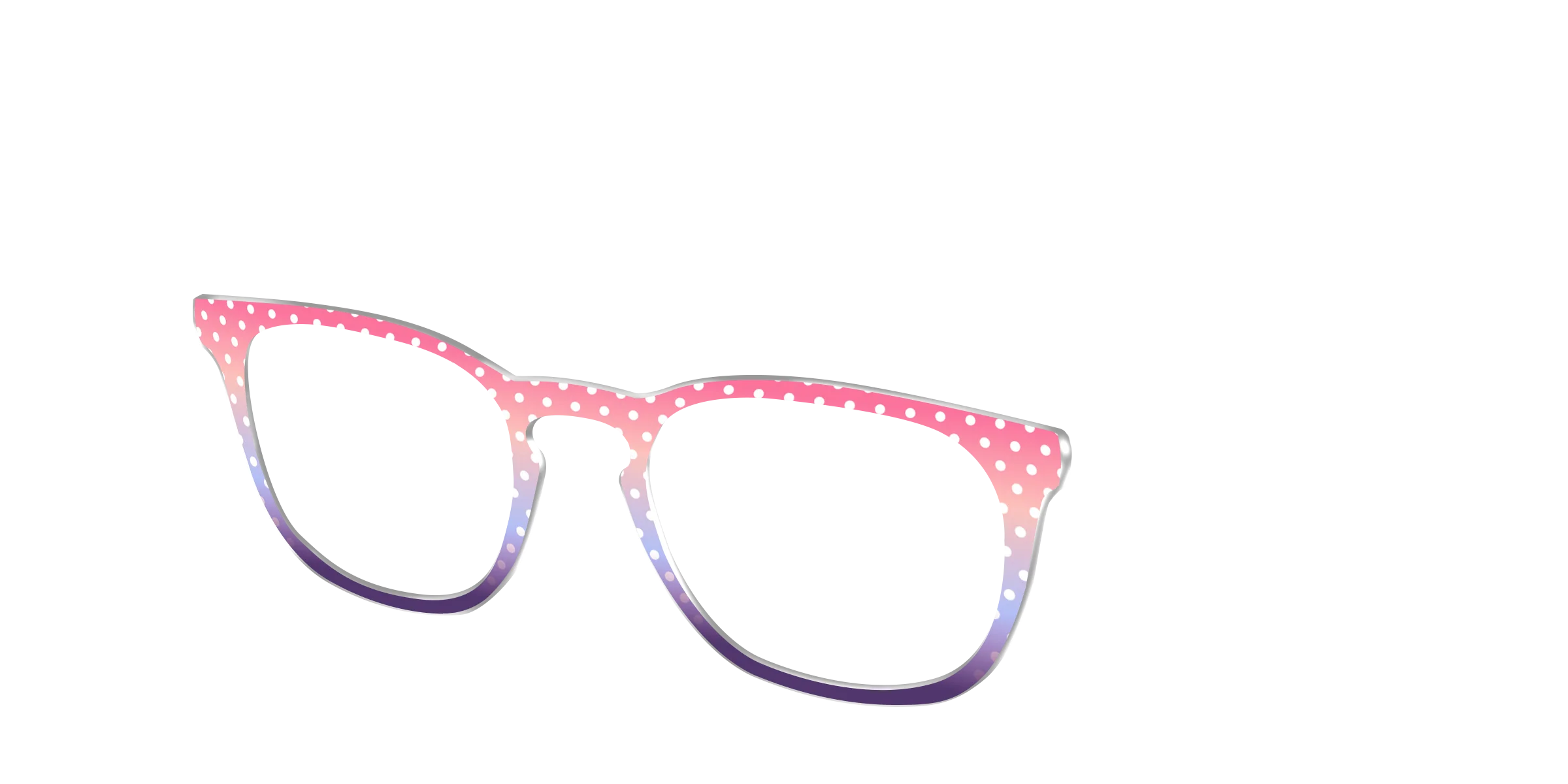 The Coral to Lilac Gradient Polka Dot - Image 8