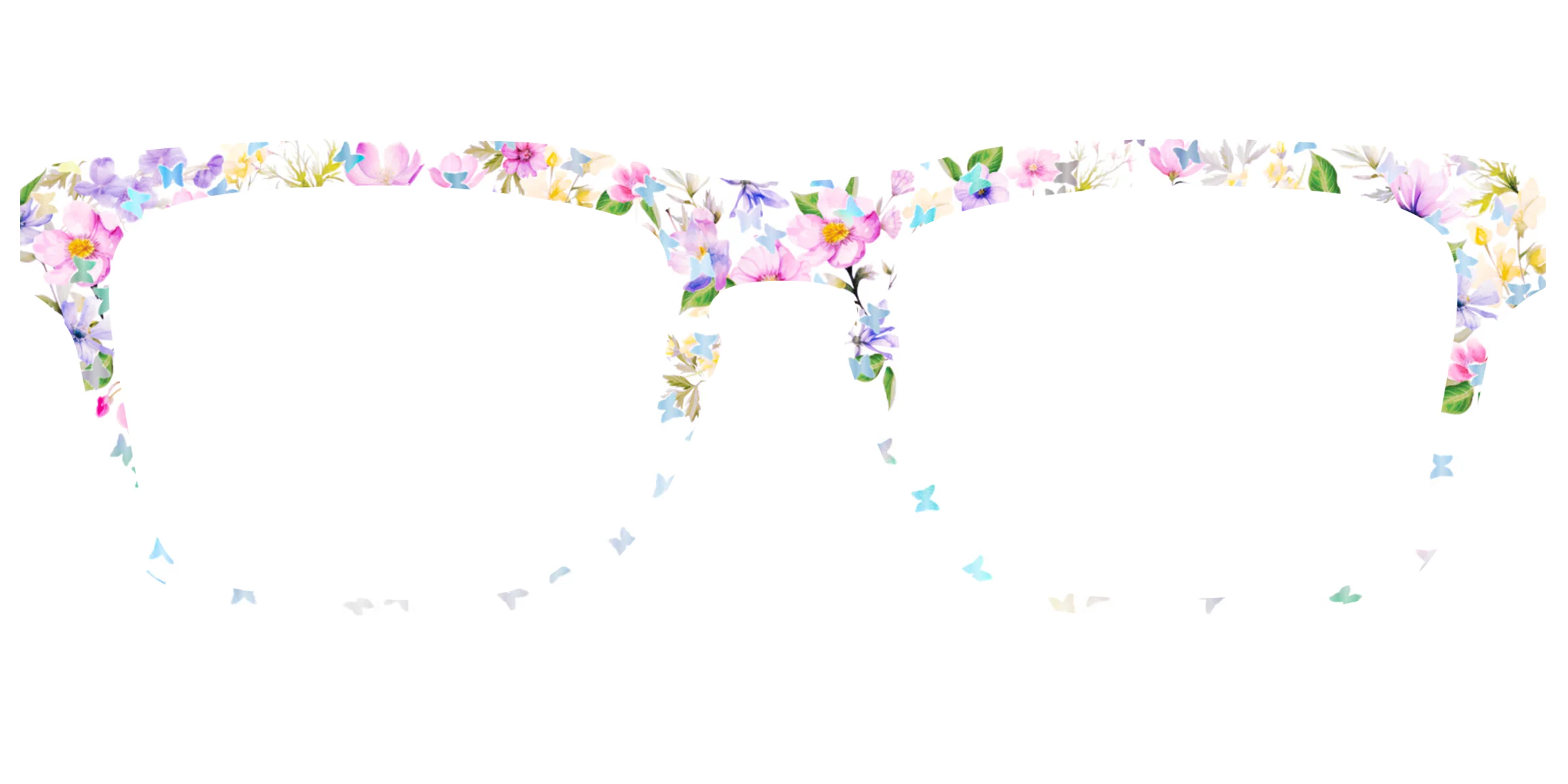The Delicate Flower Crown with Butterfly Glitter - Image 35