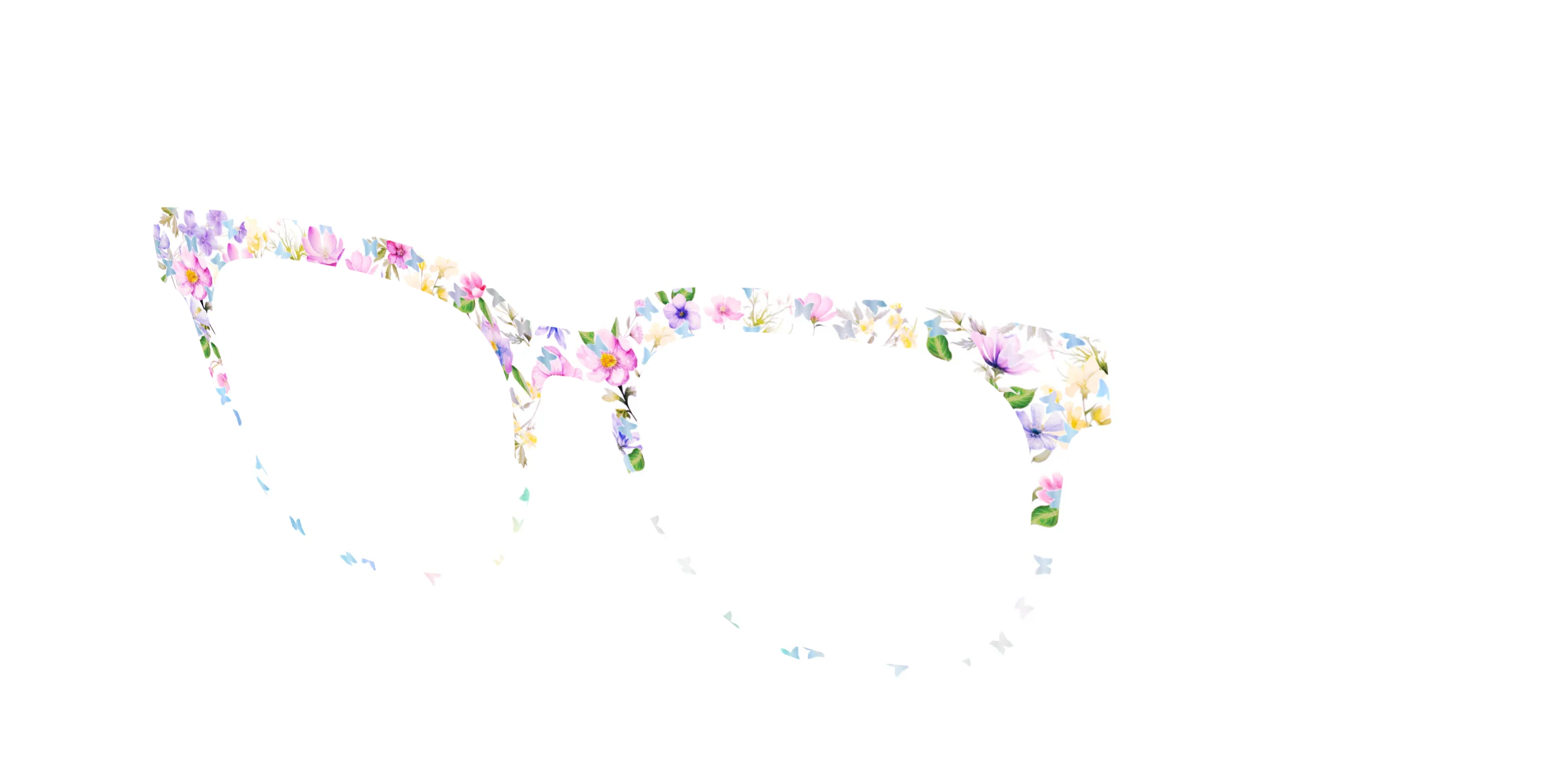 The Delicate Flower Crown with Butterfly Glitter - Image 38
