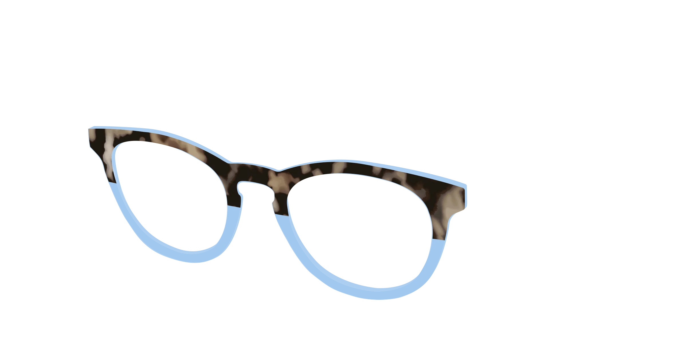 The Denim Tortoise Crystal Split - Image 4