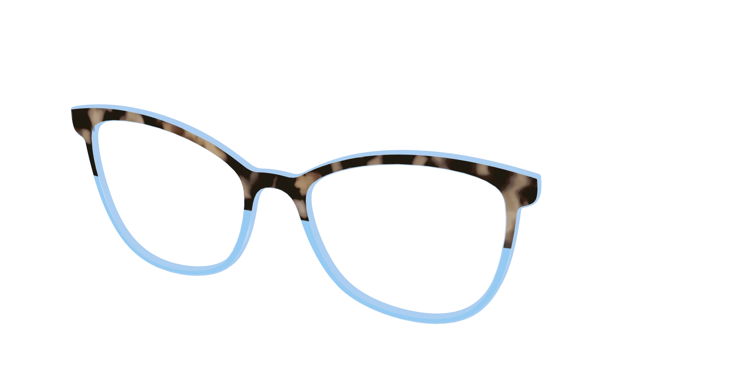 The Denim Tortoise Crystal Split - Image 54