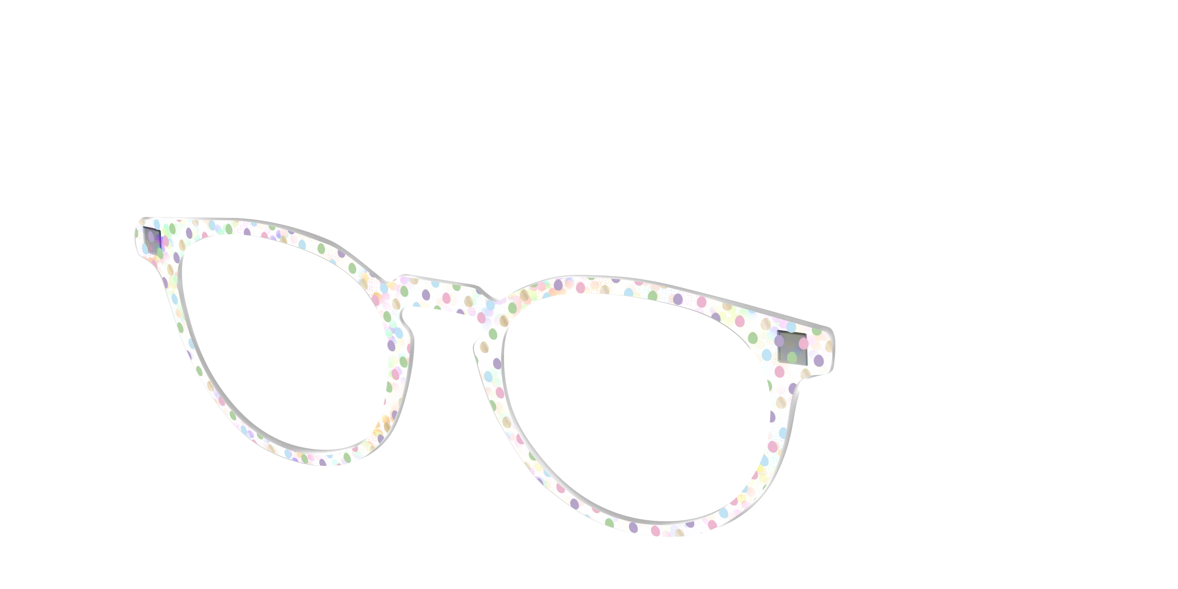 The Egg Polka Dot with Gold Foil Crystal - Image 20