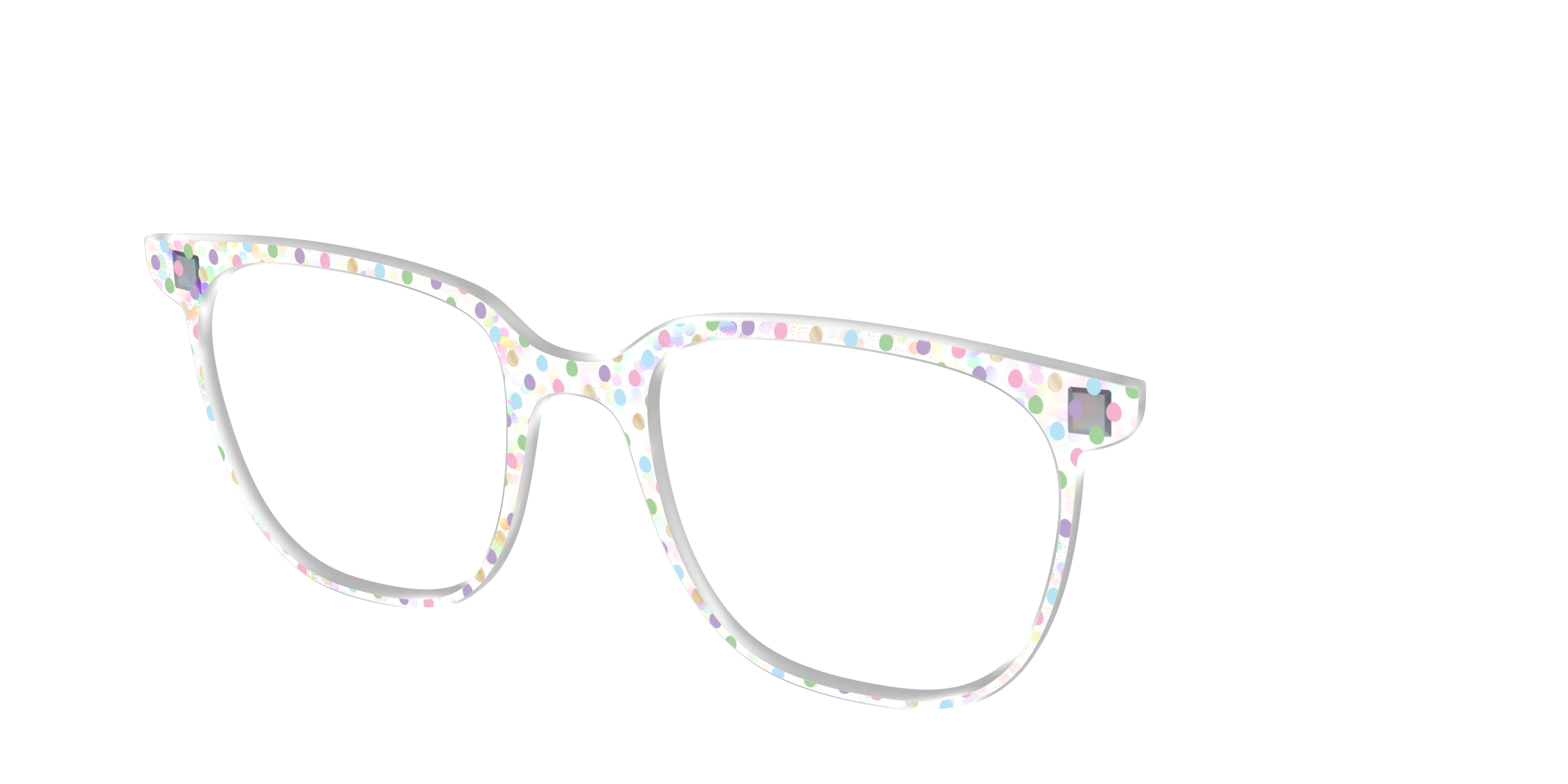 The Egg Polka Dot with Gold Foil Crystal - Image 48