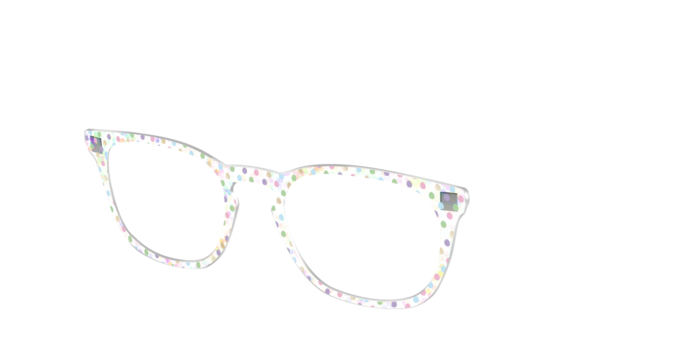 The Egg Polka Dot with Gold Foil Crystal - Image 8