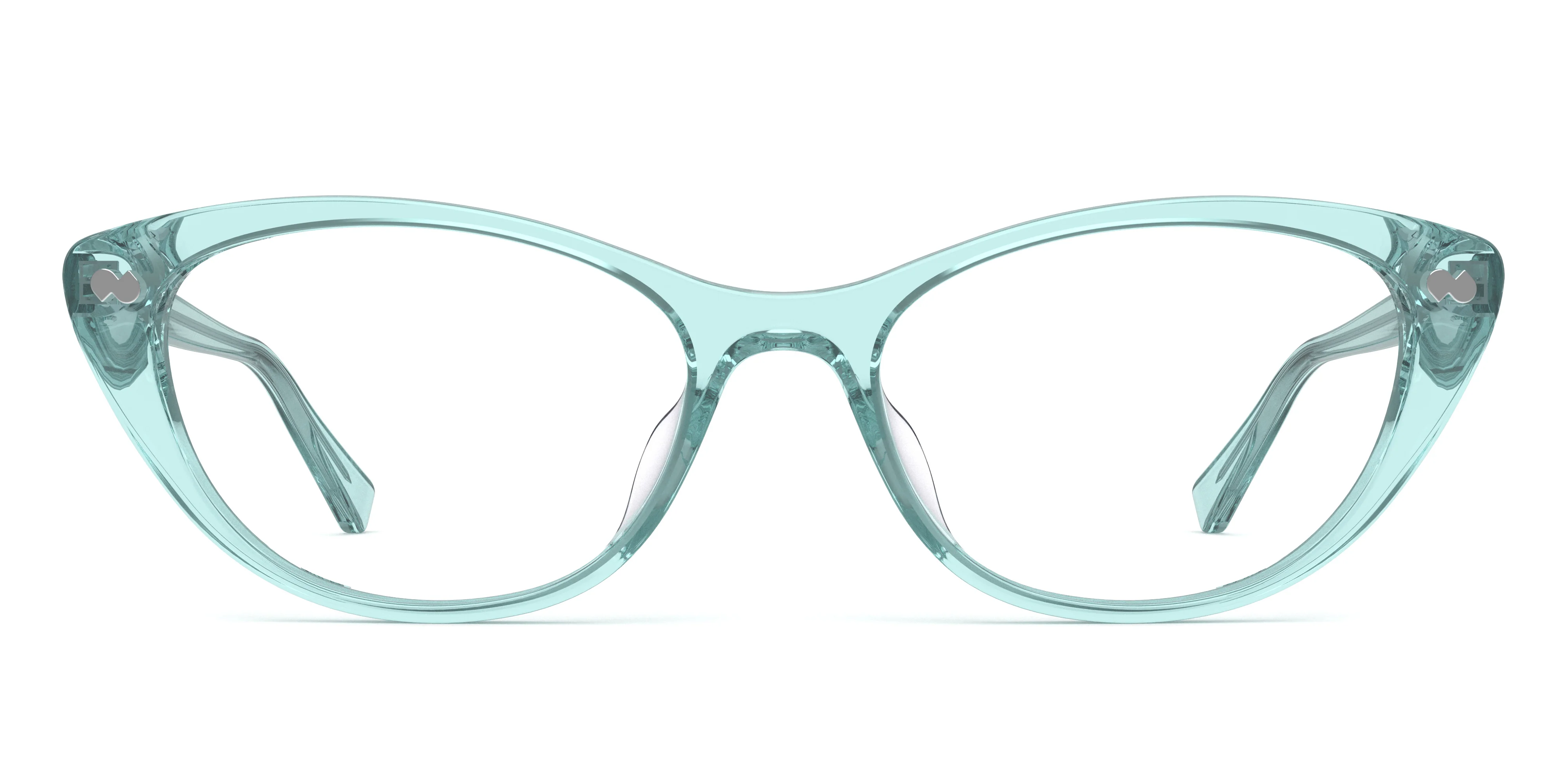 The ella - Seafoam Clear