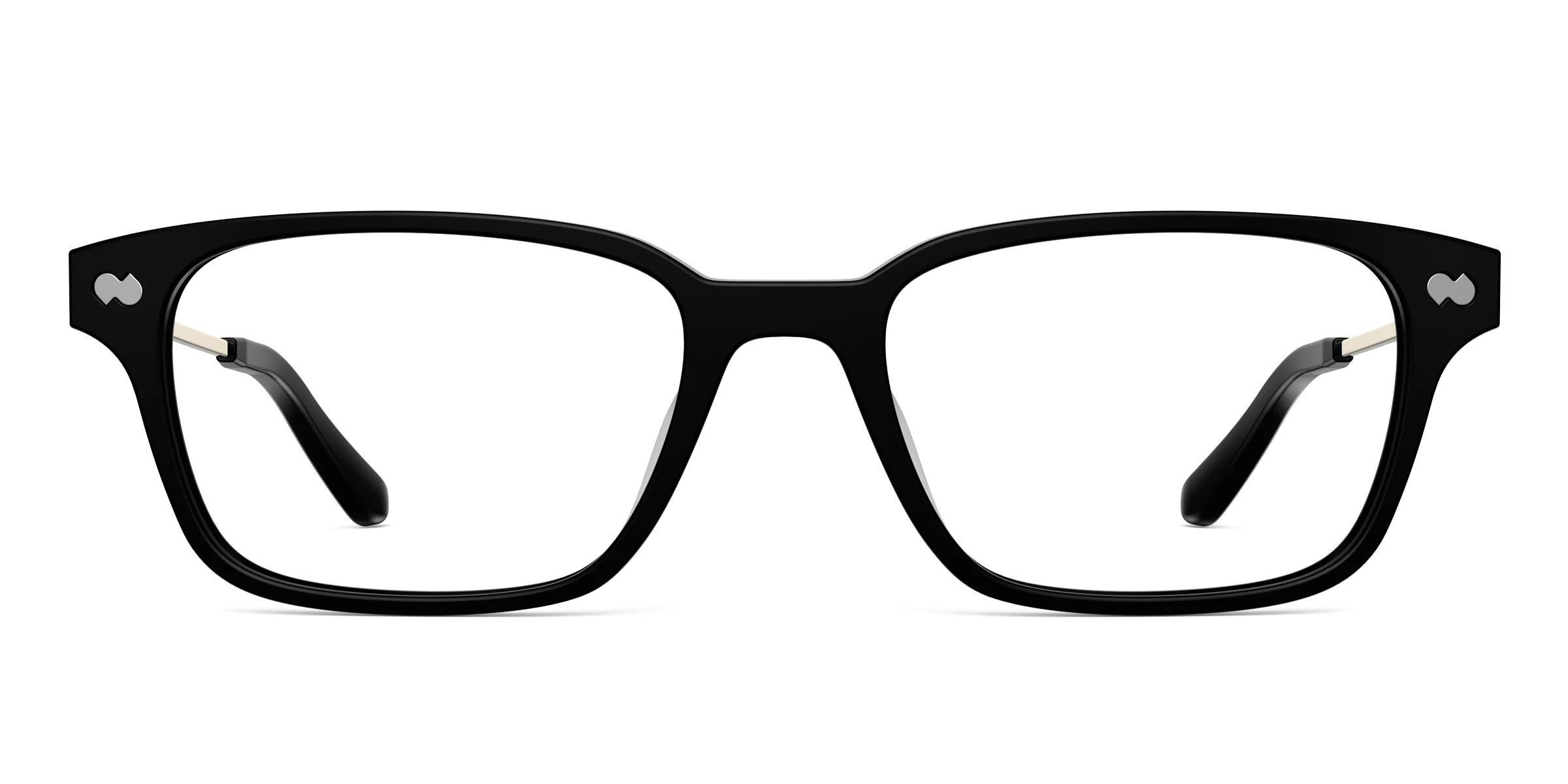 The Finley - Black Acetate Gold Metal - Image 2