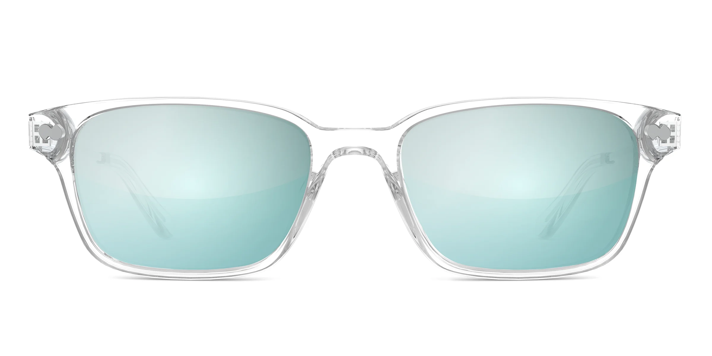 The Finley - Crystal Clear Acetate Silver Metal - Image 7