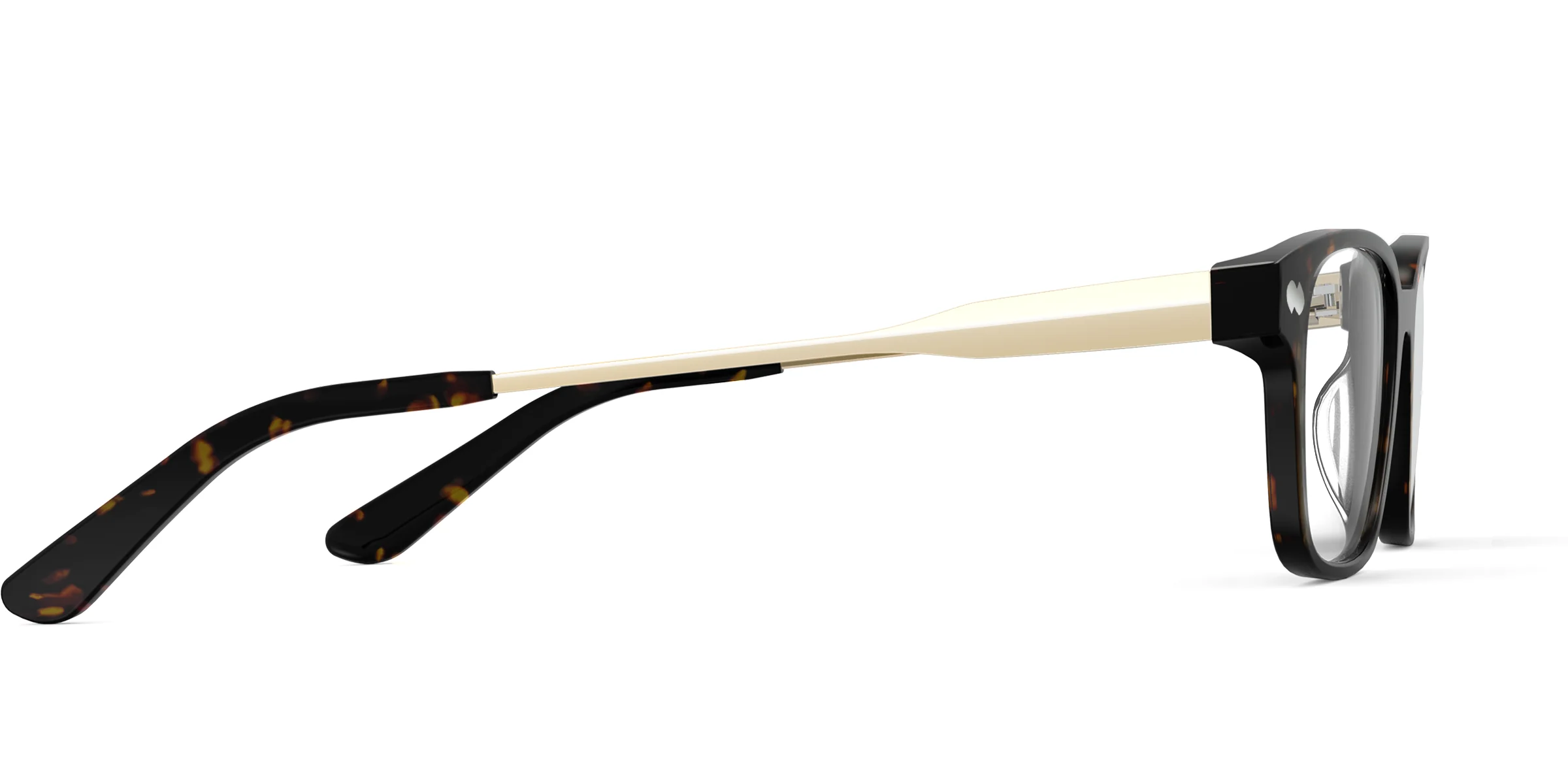 The Finley - Tortoise Acetate Gold Metal - Image 3