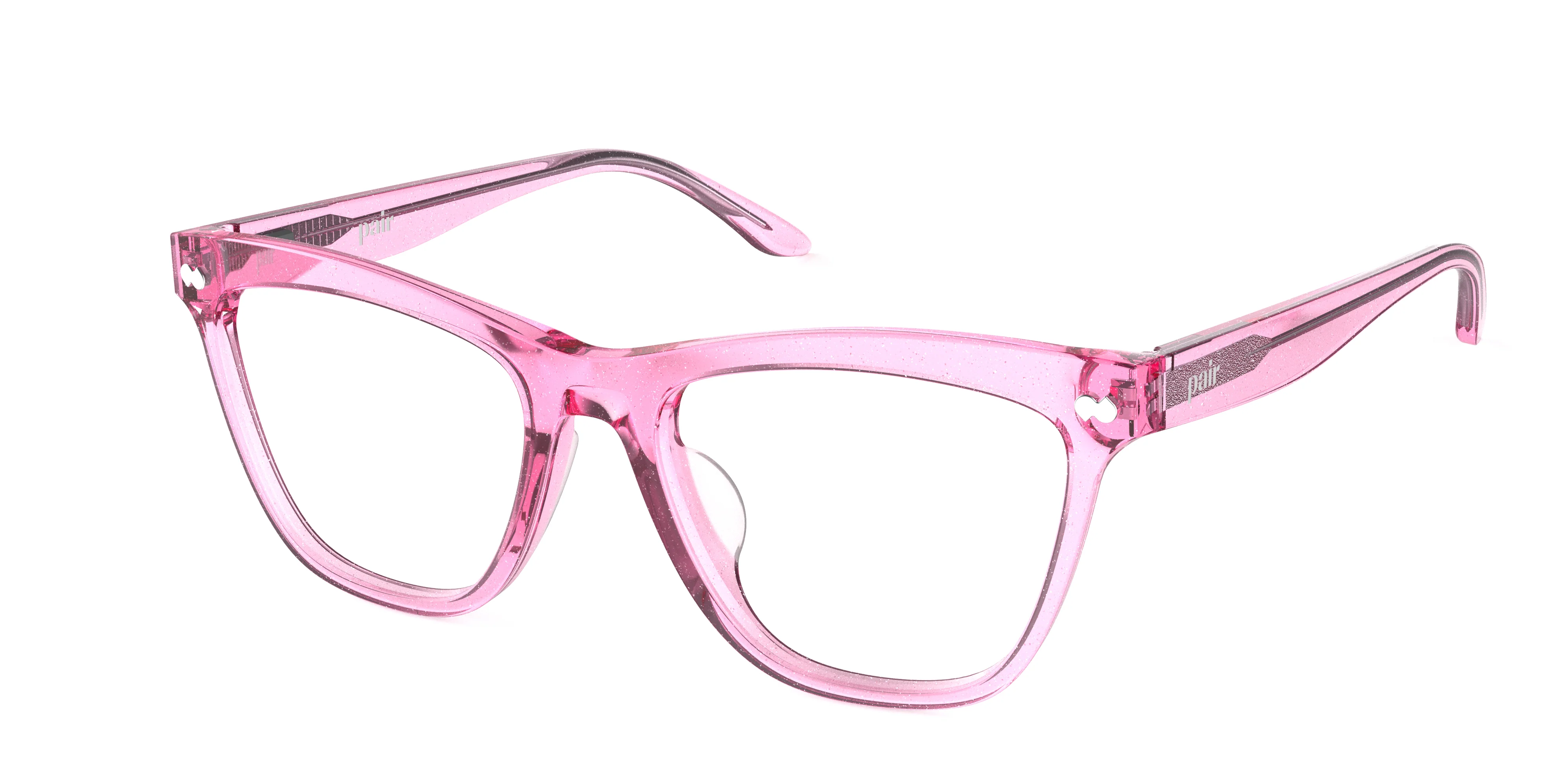 The Harper - Pink Glitter Clear - Image 3