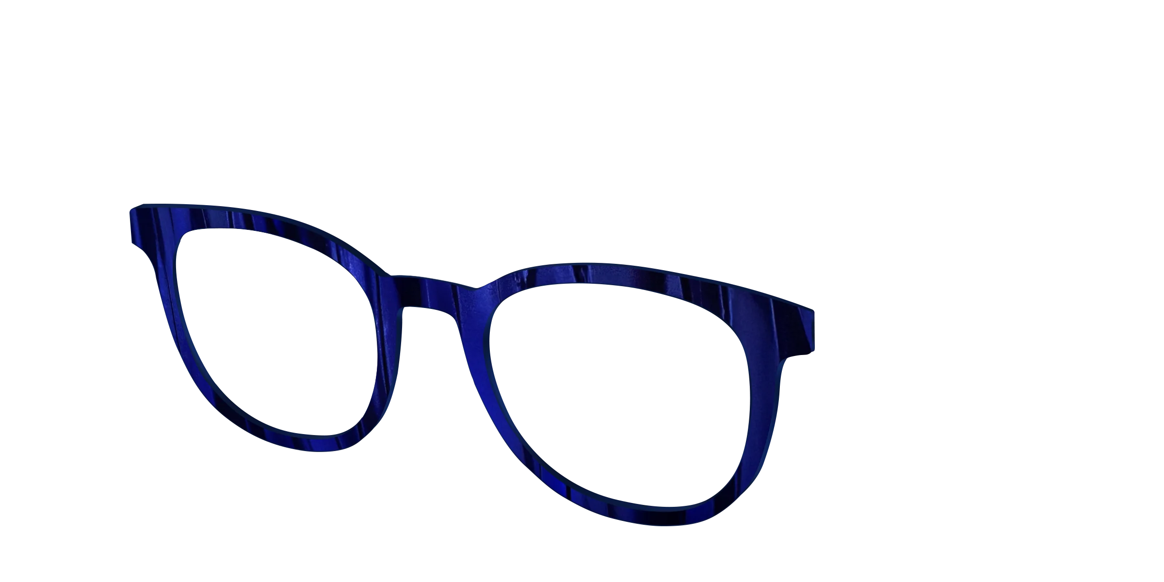The Indigo Moire Stripes - Image 16