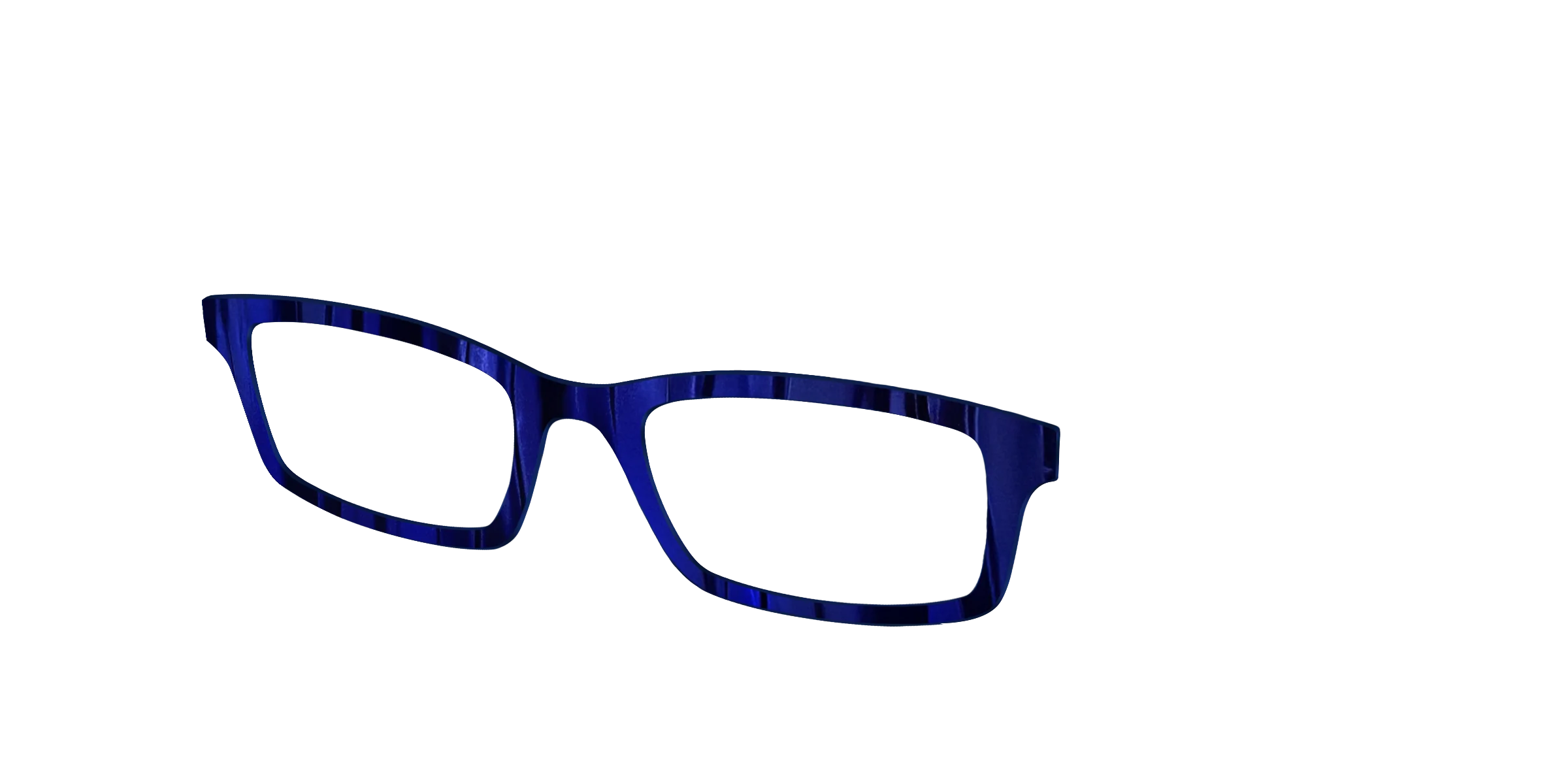 The Indigo Moire Stripes - Image 2