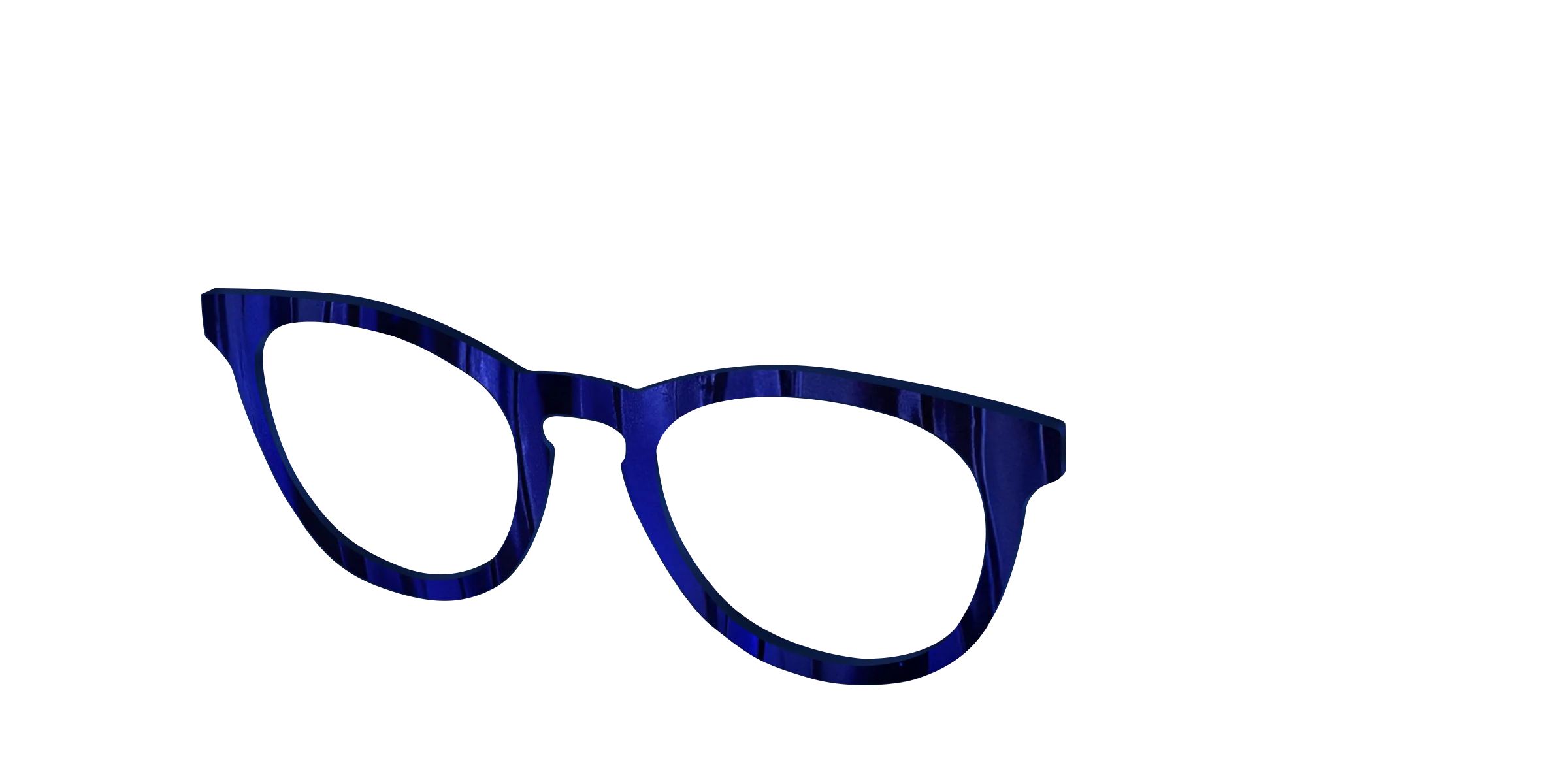 The Indigo Moire Stripes - Image 4
