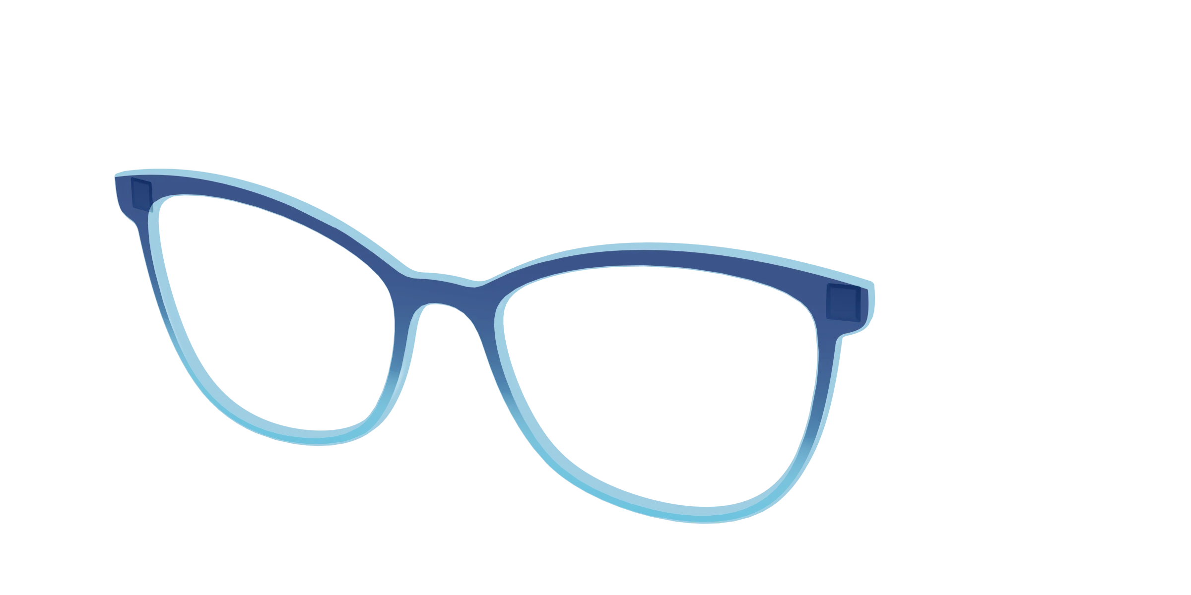 The Indigo to Sky Blue Gradient Crystal - Image 54