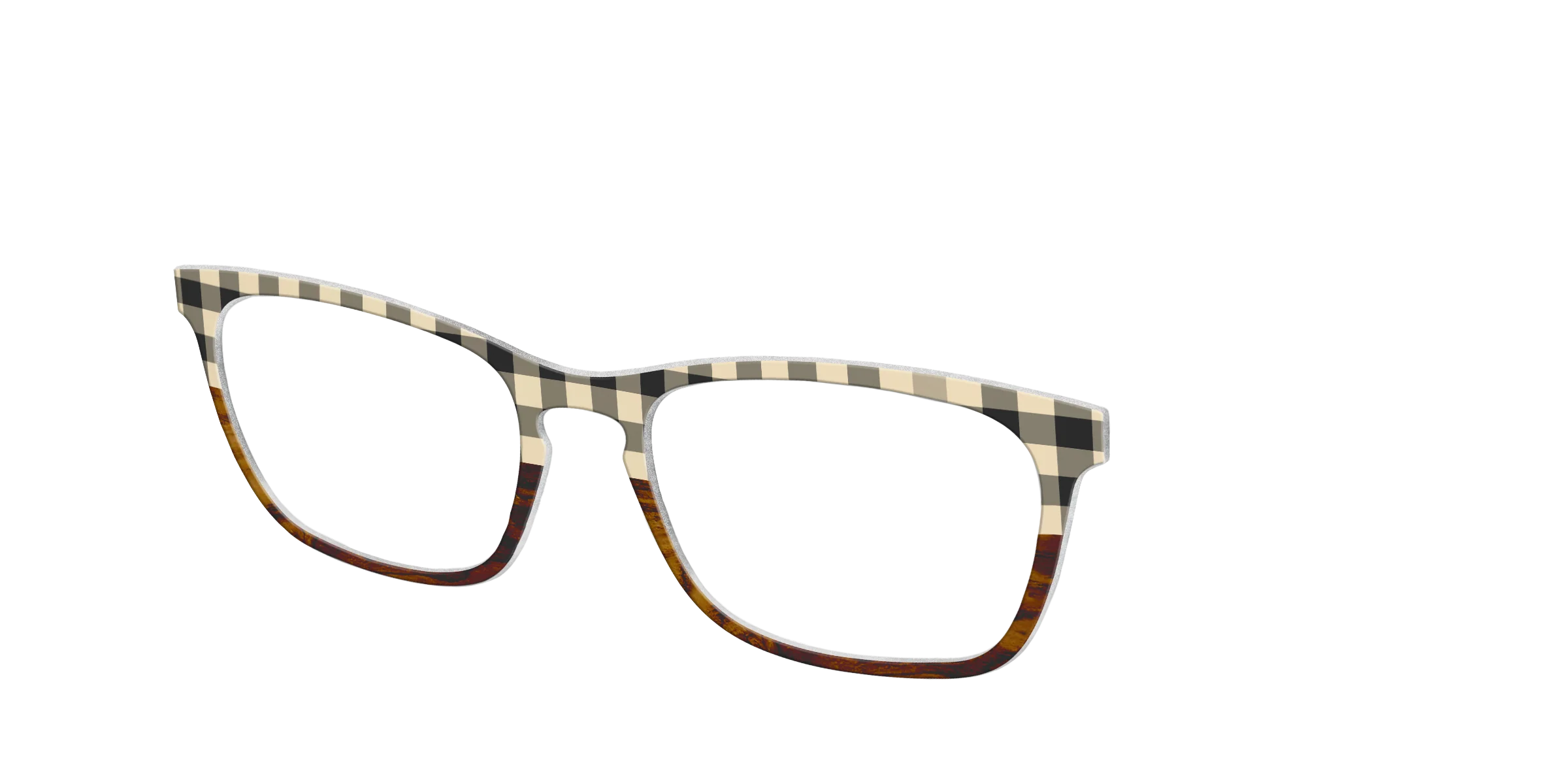 The Ivory Plaid Wood Split - Image 14
